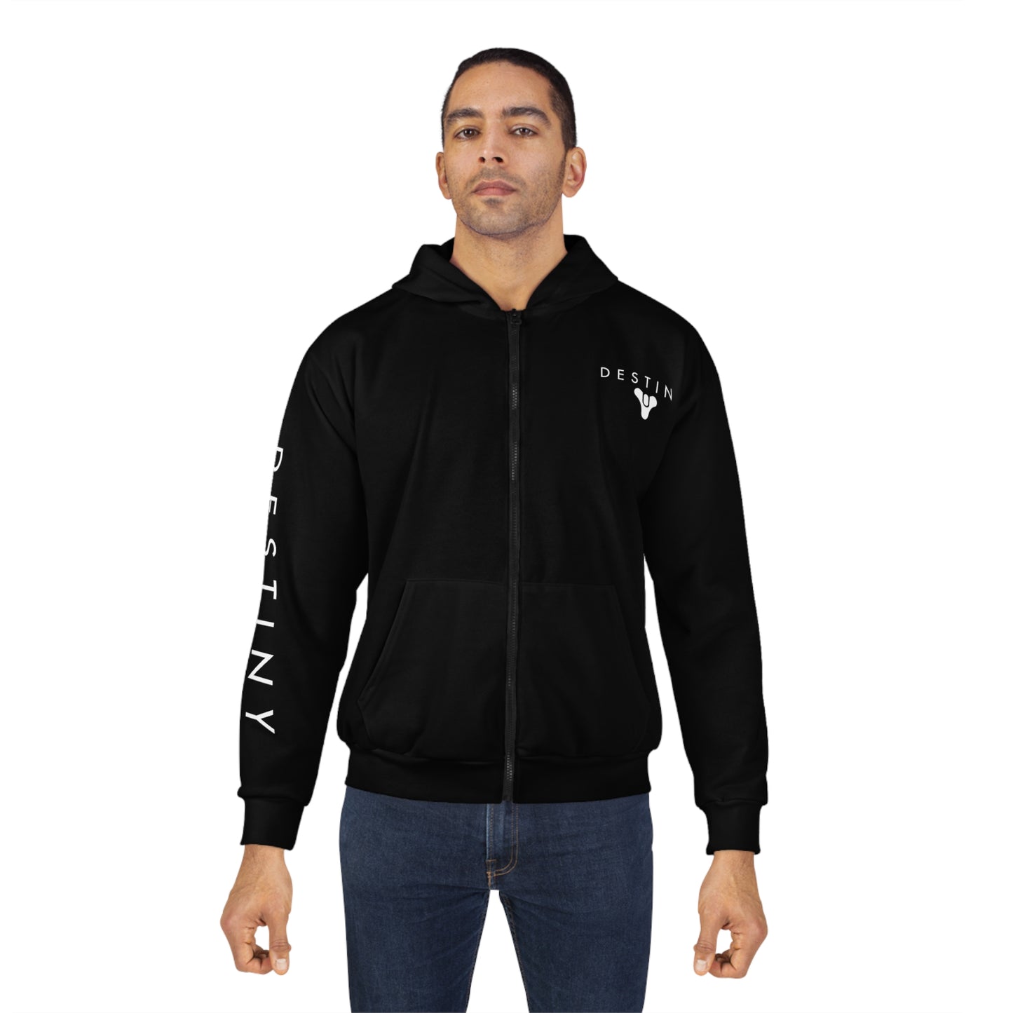 Cayde Destiny Unisex Destiny-Inspired Zip Hoodie with Graphic Design - Diverso shop