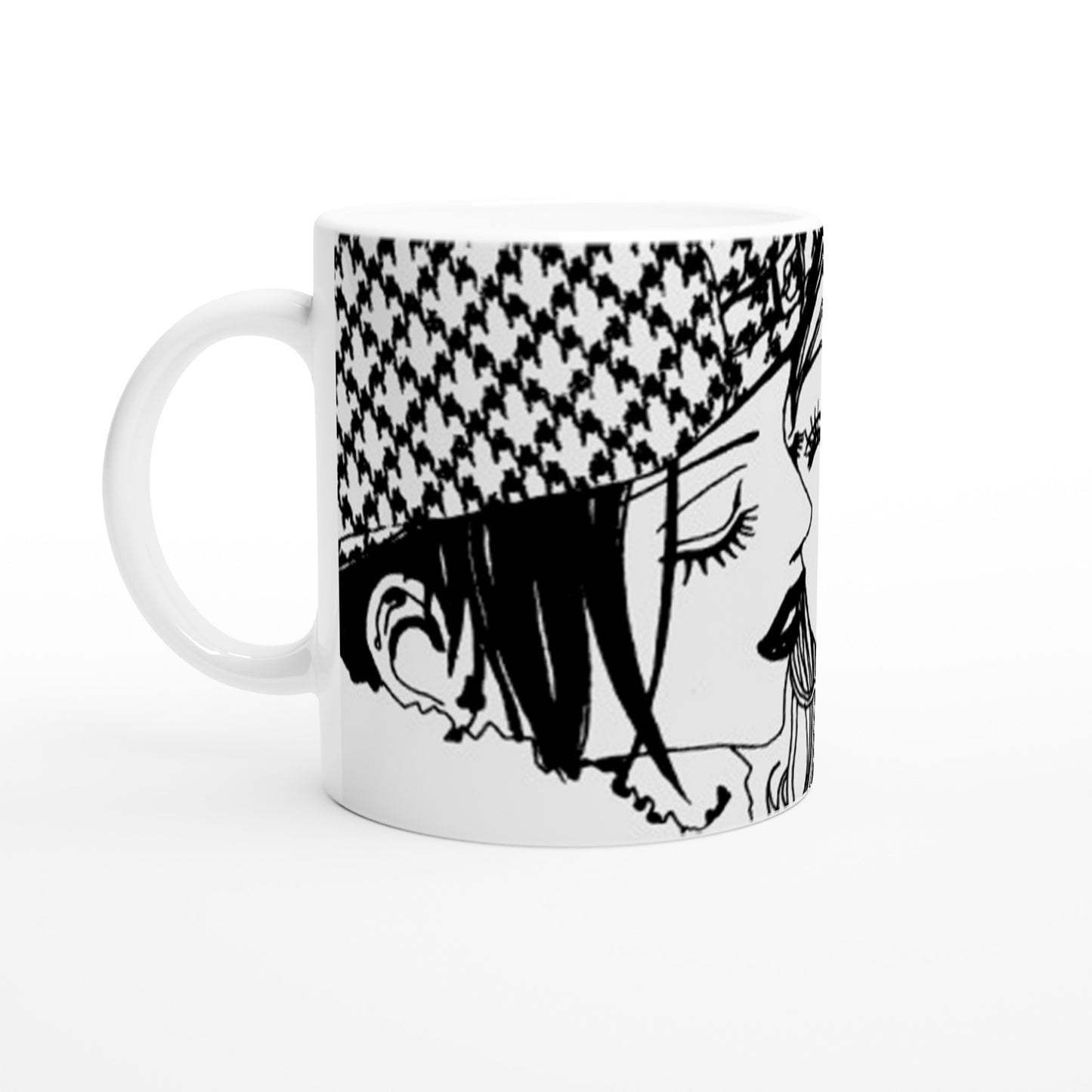 Nana Osaki Hachi White 11oz Ceramic Mug - Diverso shop