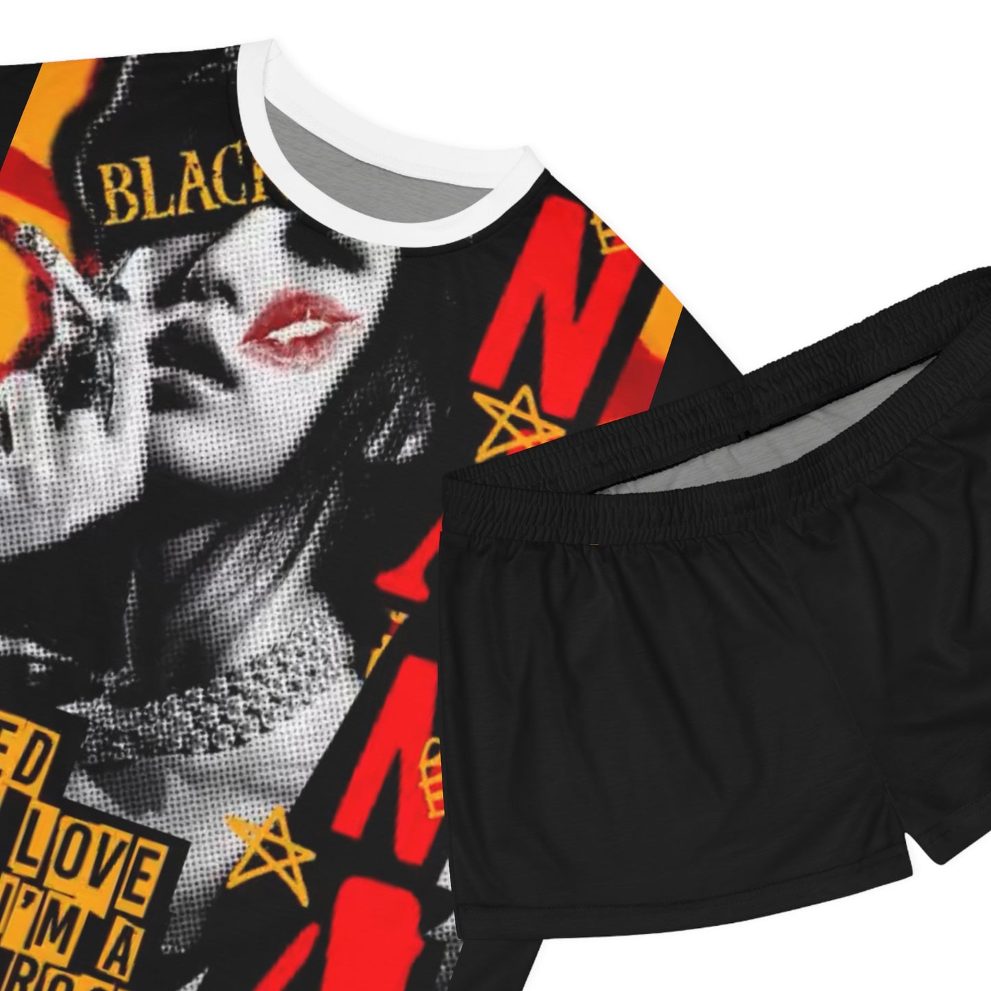 Nana Osaki blackstones Trendy Women's Short Pajama Set - 'NANA' Graphic Sleepwear - Diverso shop