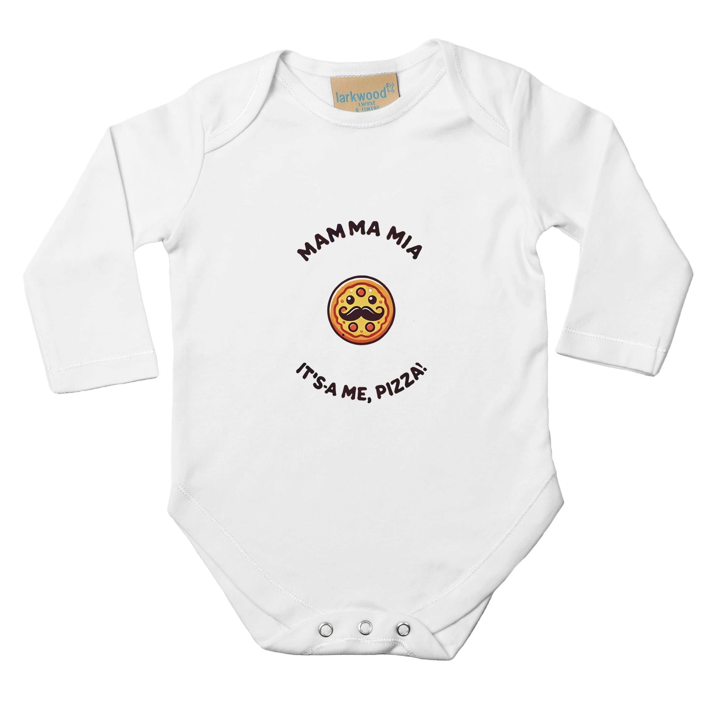 super Mario Classic Baby Long Sleeve Bodysuit - Diverso shop