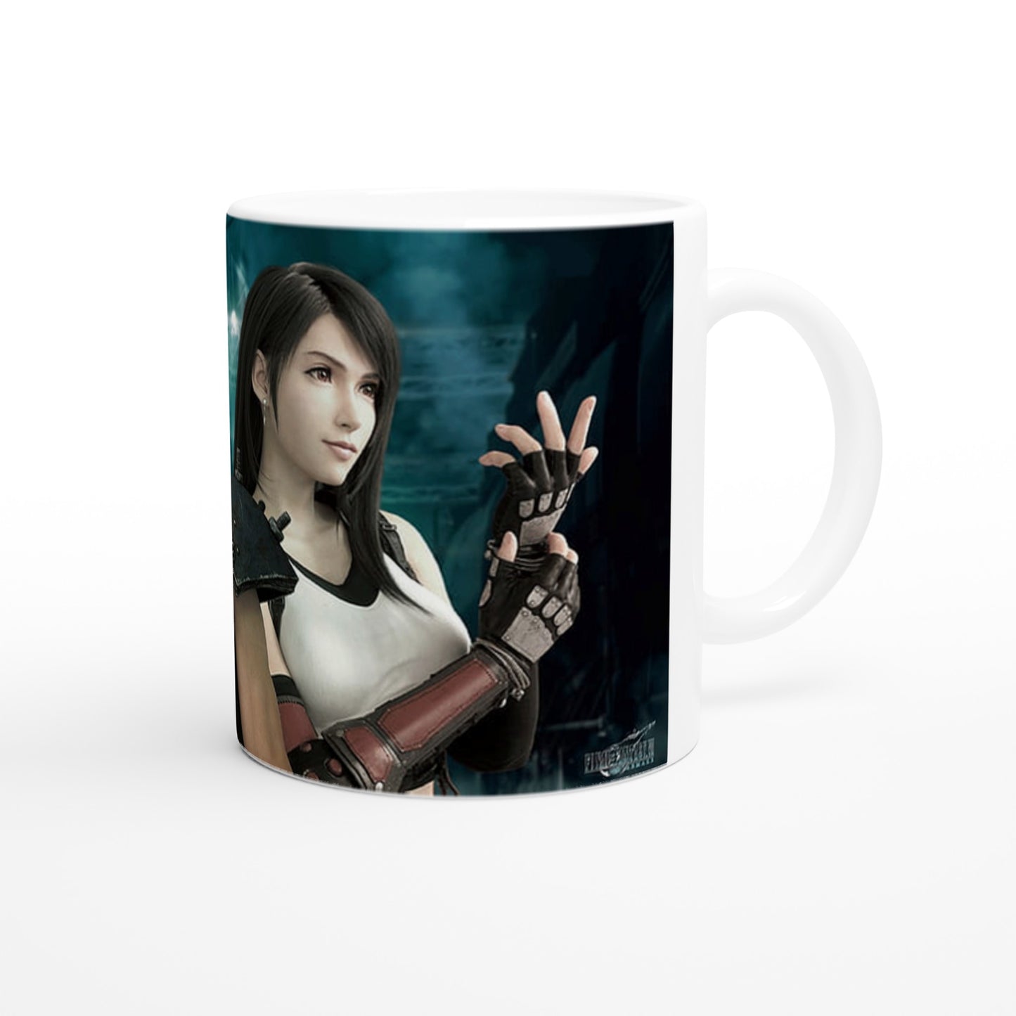 Final Fantasy inspired White 11oz Ceramic Mug - Diverso shop
