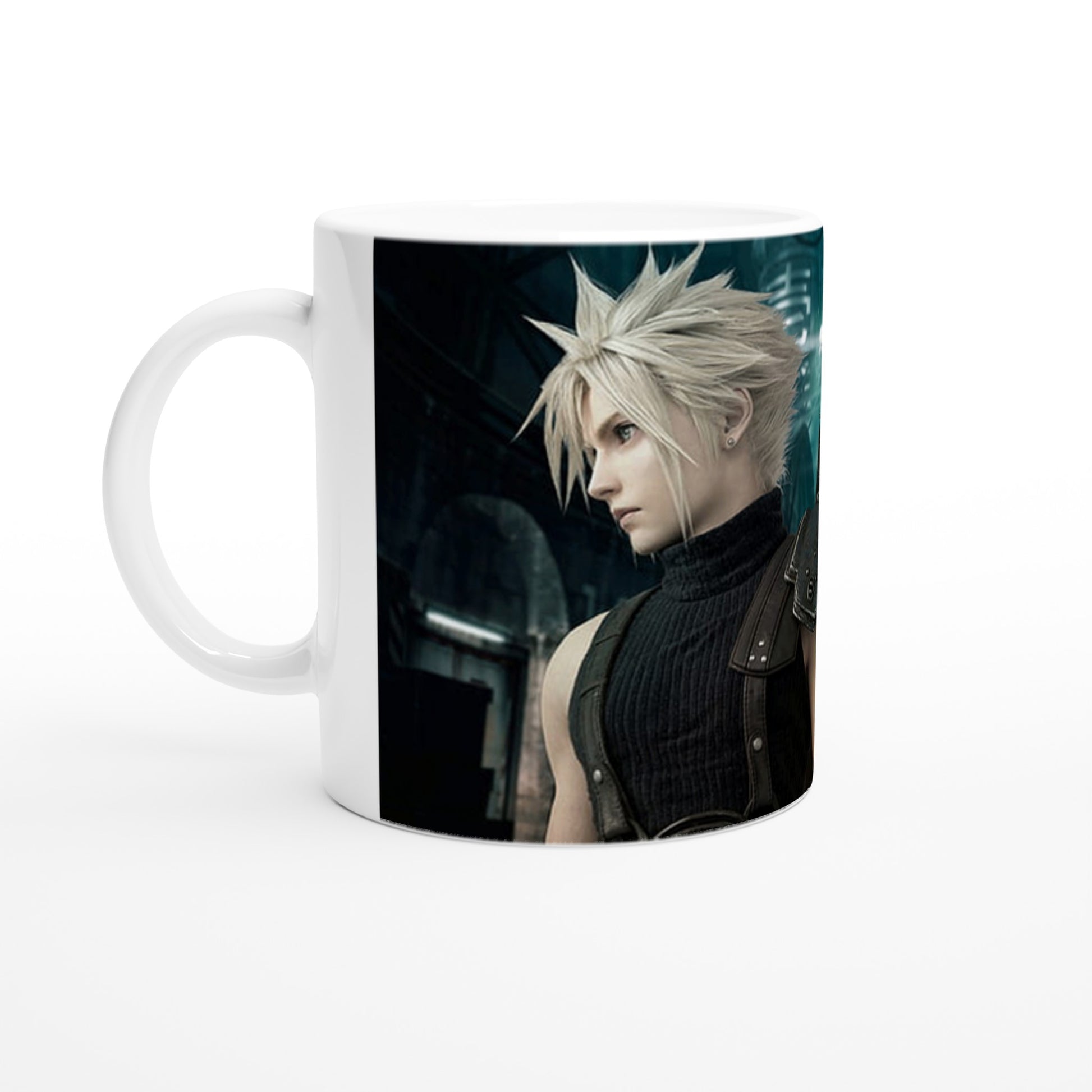 Final Fantasy inspired White 11oz Ceramic Mug - Diverso shop