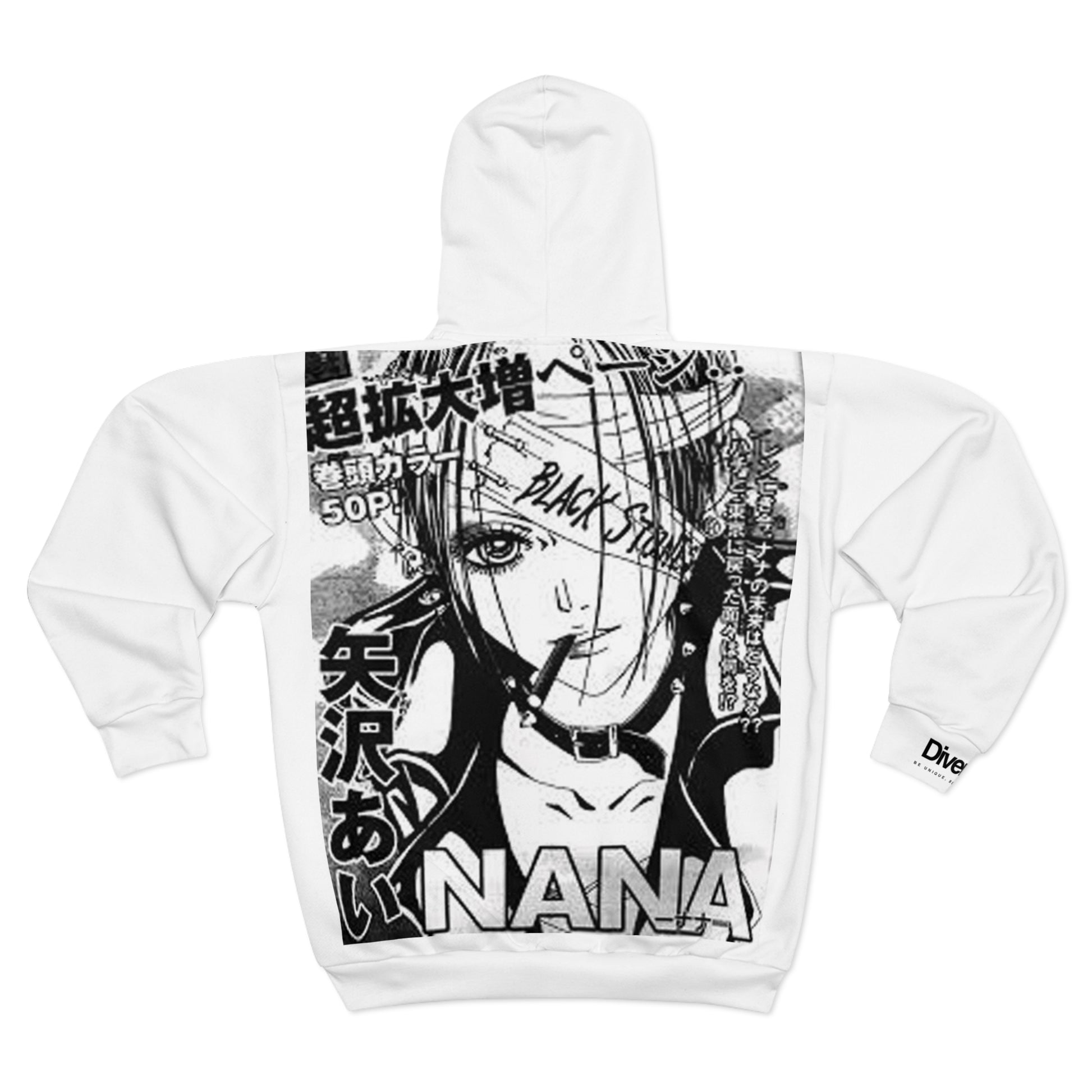 Nana Osaki Blackstones Cool Manga-Inspired Unisex Zip Hoodie - Perfect Gift for Anime Lovers - Diverso shop
