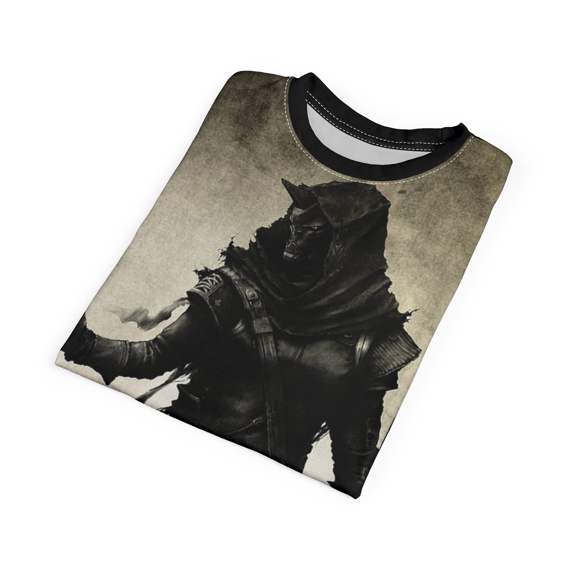 Cayde Destyny Mysterious Hero Unisex Cut & Sew Tee - Stylish Graphic Tee for Fans of Fantasy & Adventure - Diverso shop