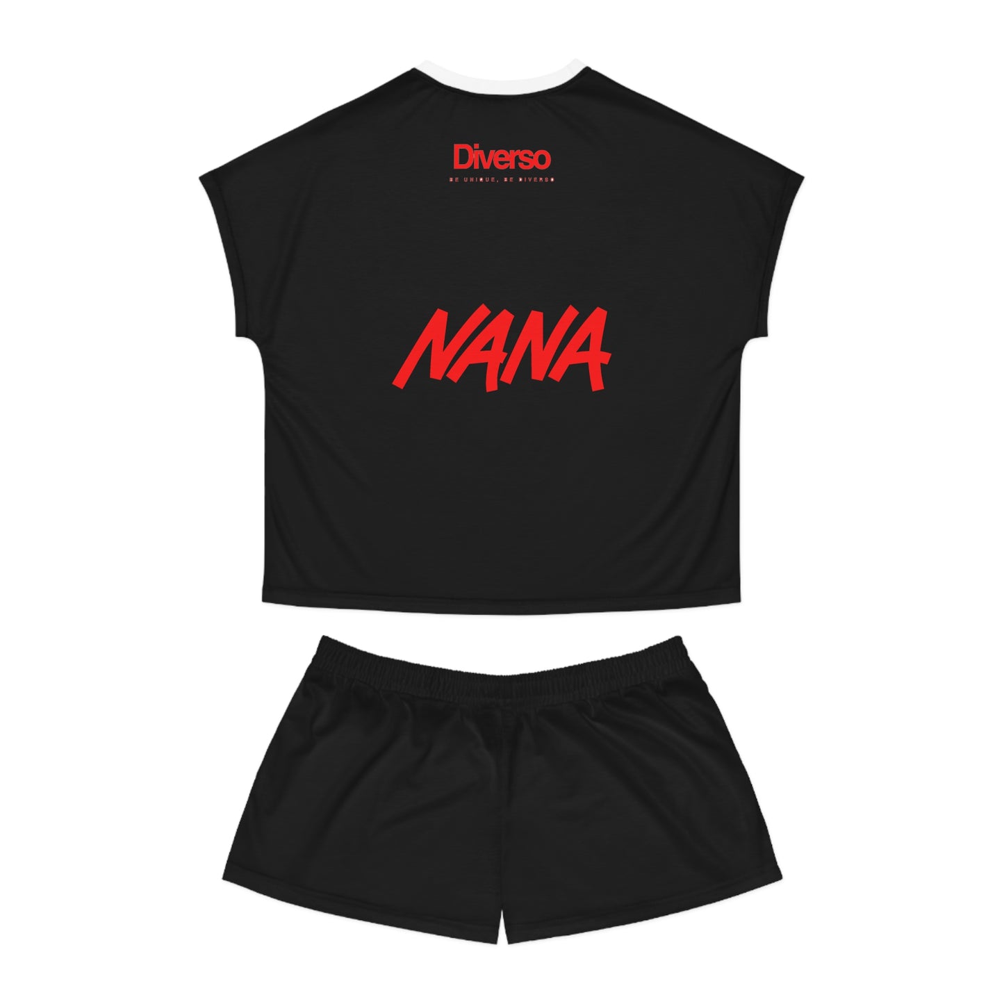 Nana Osaki blackstones Trendy Women's Short Pajama Set - 'NANA' Graphic Sleepwear - Diverso shop