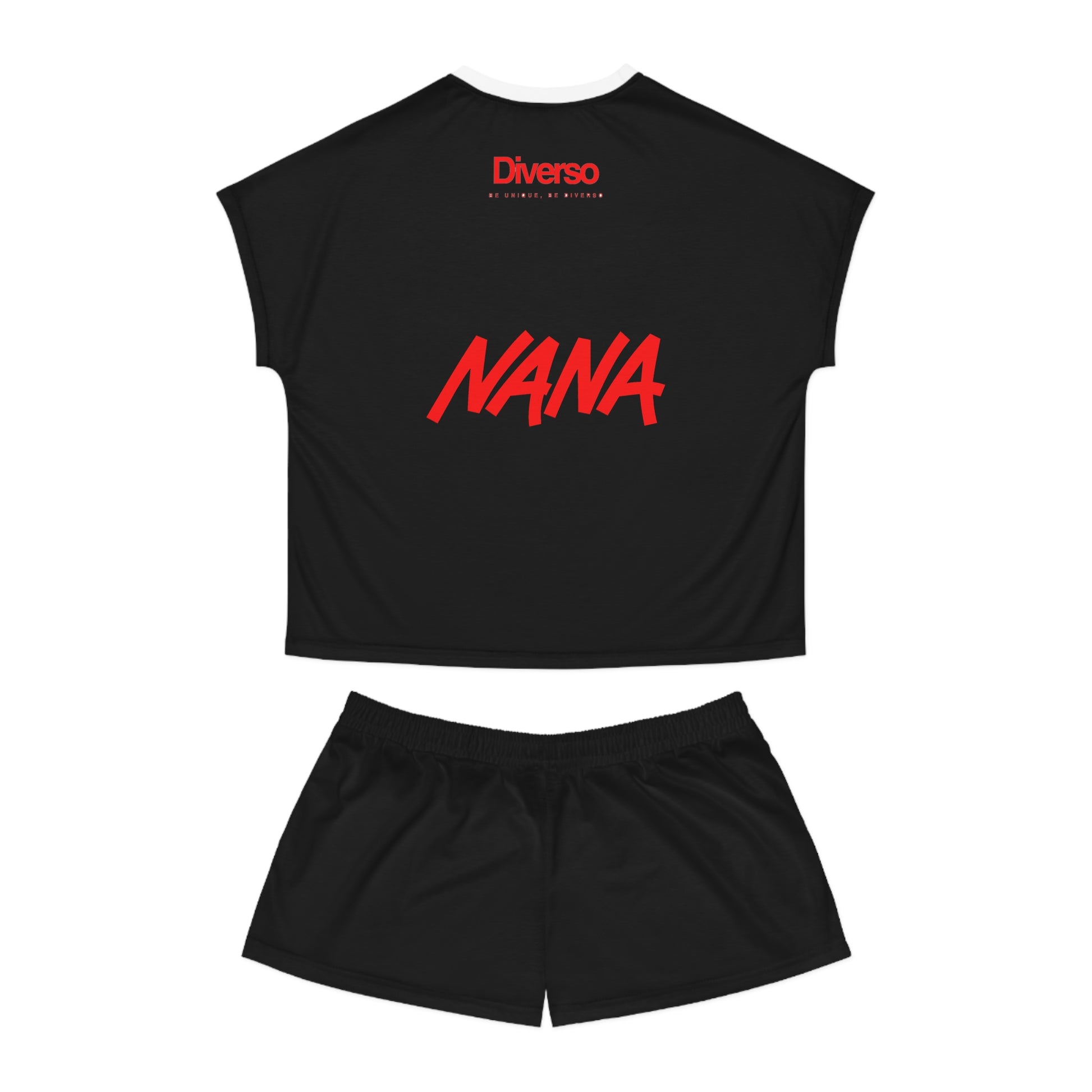 Nana Osaki blackstones Trendy Women's Short Pajama Set - 'NANA' Graphic Sleepwear - Diverso shop