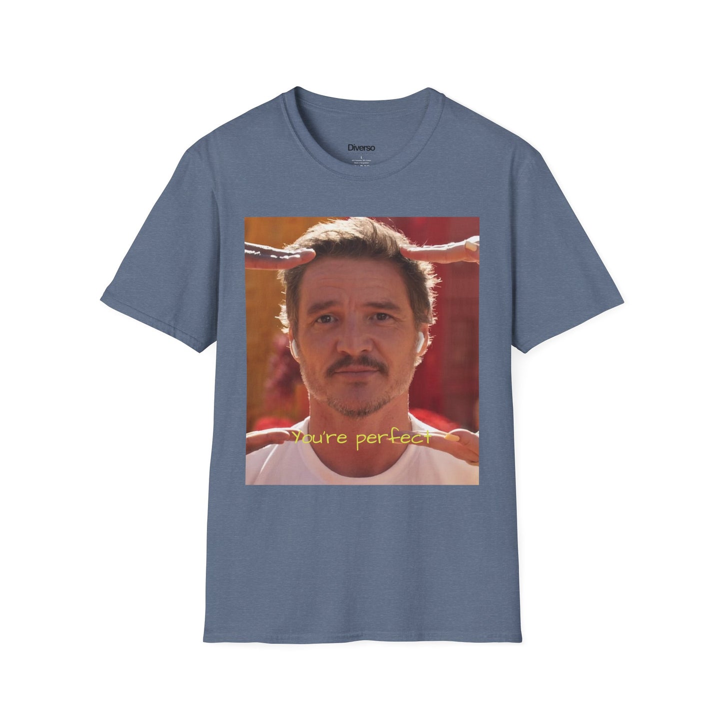 You're Perfect Pedro Pascal Unisex T-Shirt, Casual Tee, Gift for Him, Motivational Apparel, Everyday Style, Unique Graphic Shirt