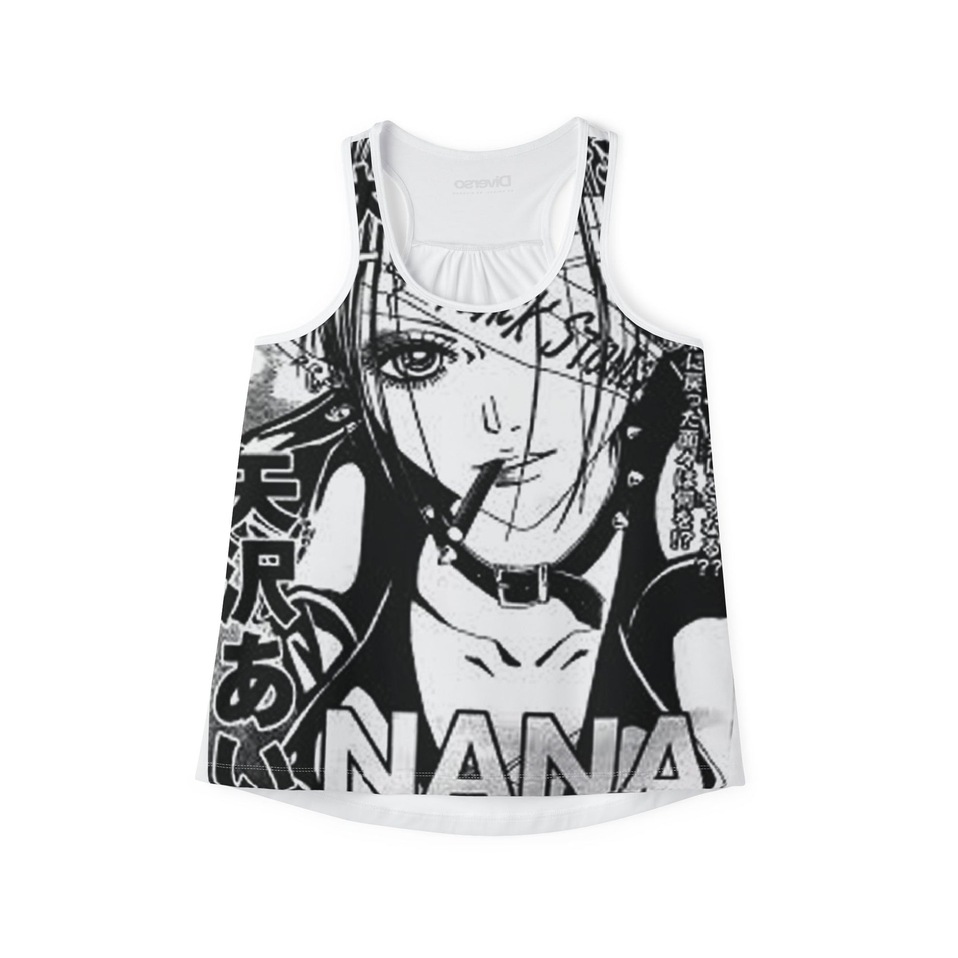 Nana Osaki Blackstones Anime-Inspired Women's Tank Top - 'NANA' Graphic Tee - Diverso shop
