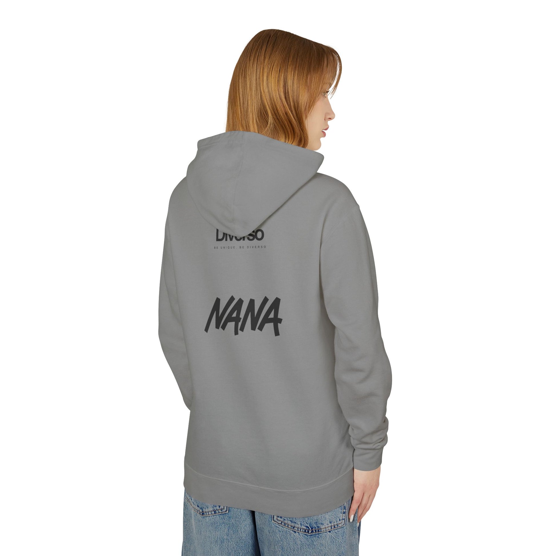 Nana Osaki Unisex Lightweight Hooded Sweatshirt - 'I Need Your Love, I’m a Broken Nose' Graphic Design - Diverso shop