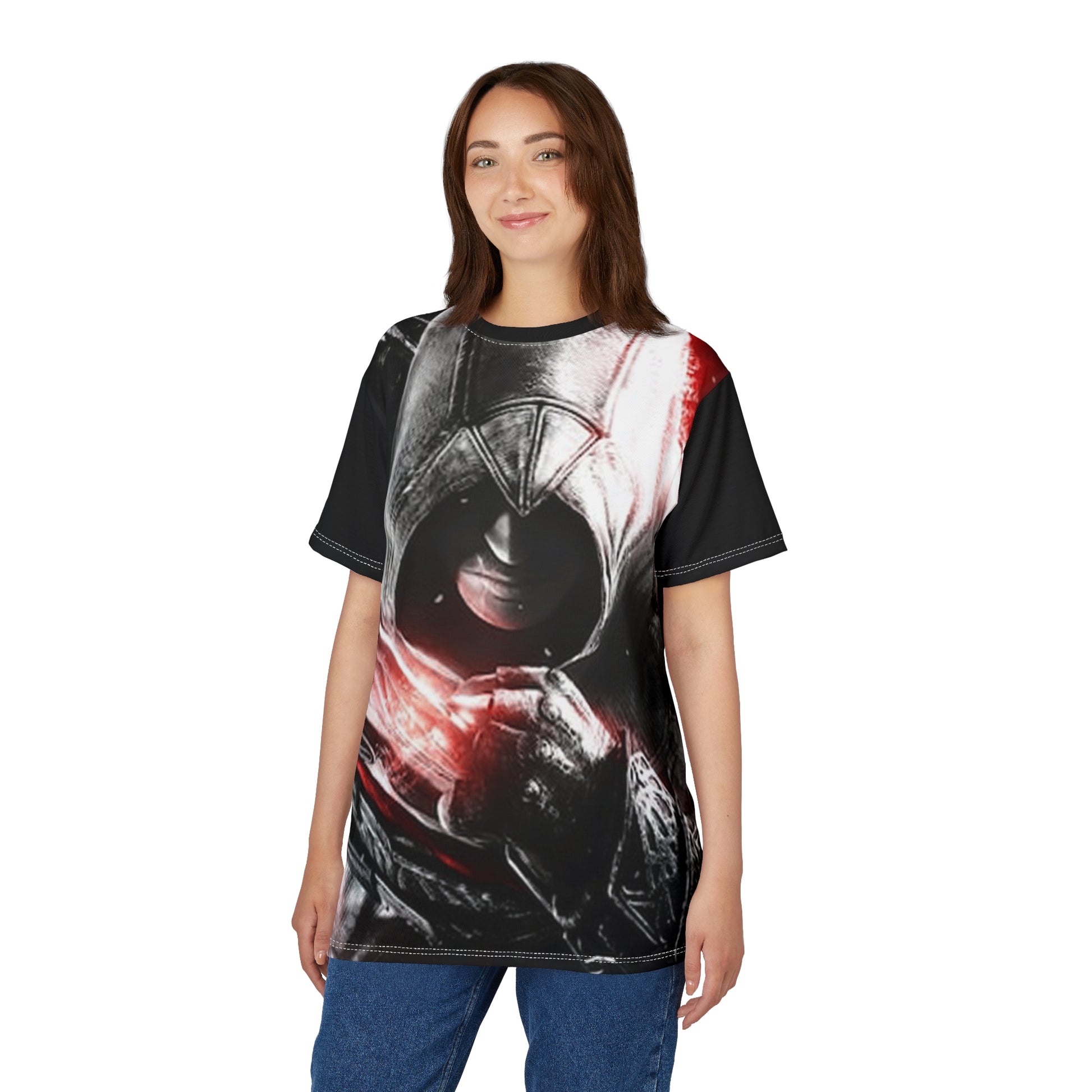 Assassin's creed Hooded Unisex Cut & Sew Tee - Gamer Style Shirt for Enthusiasts - Diverso shop