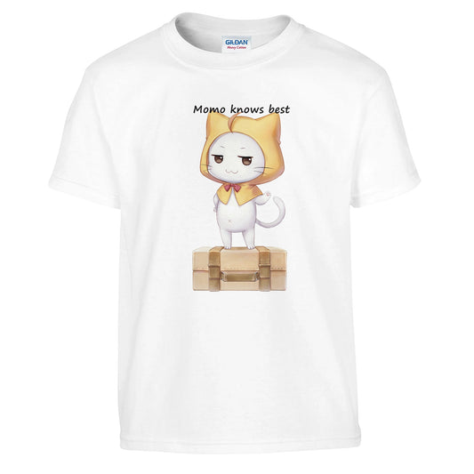 Infinity Nikki Momo Classic Kids Crewneck T-shirt | Gildan® 5000B - Diverso shop