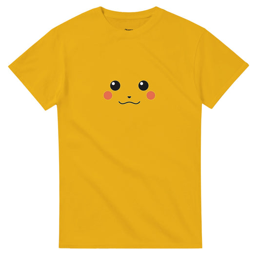 Pikachu inspired Heavyweight Unisex Crewneck T-shirt | Gildan® 5000