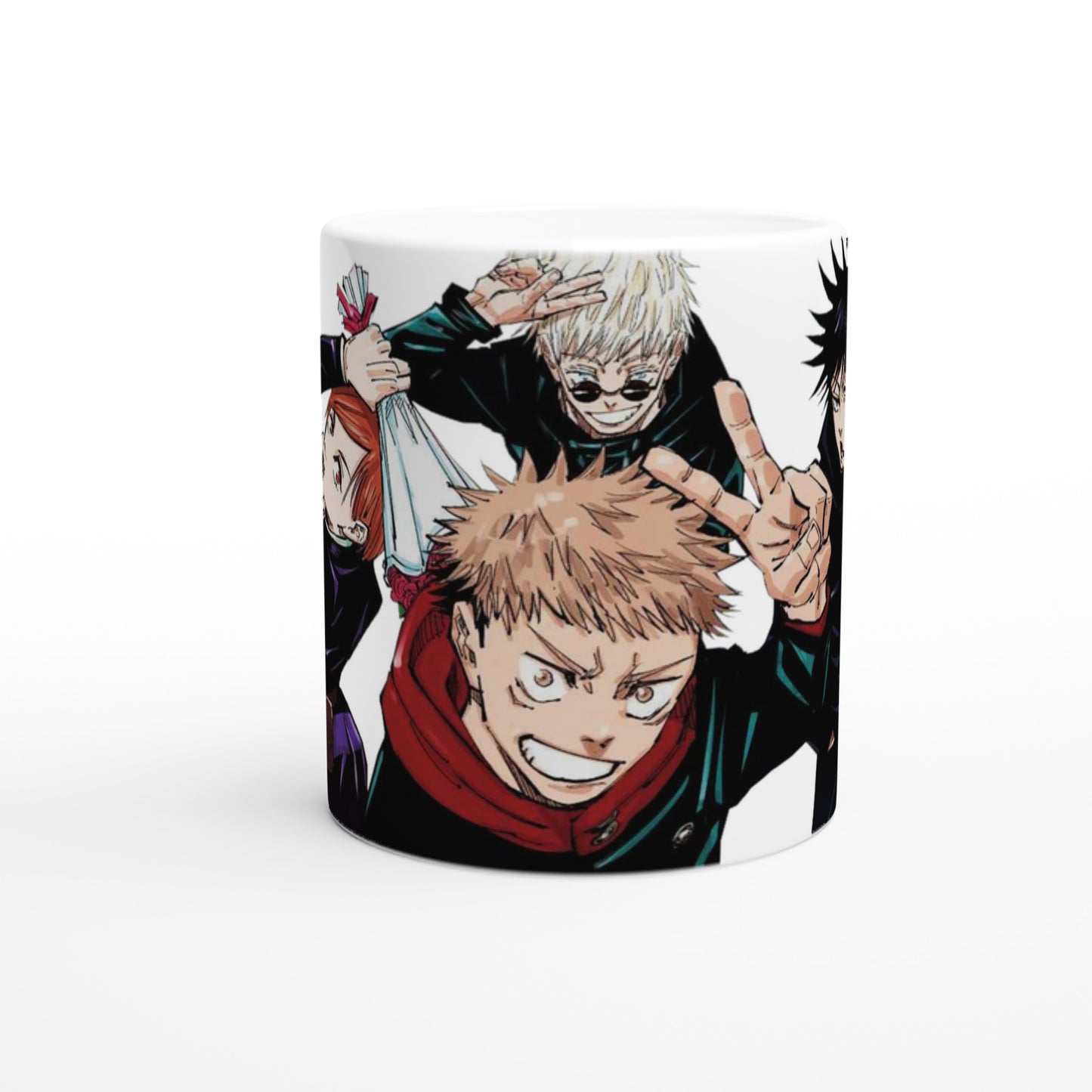Jujutsy Kaisen White 11oz Ceramic Mug - Diverso shop