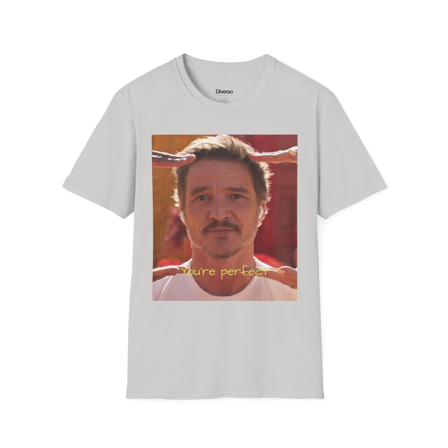 You're Perfect Pedro Pascal Unisex T-Shirt, Casual Tee, Gift for Him, Motivational Apparel, Everyday Style, Unique Graphic Shirt