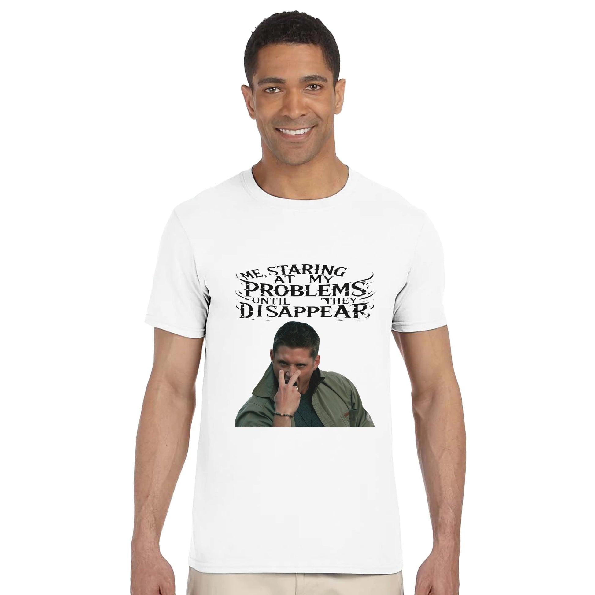 Supernatural Dean Winchester Classic Unisex Crewneck T-shirt | Gildan® 64000 - Diverso shop