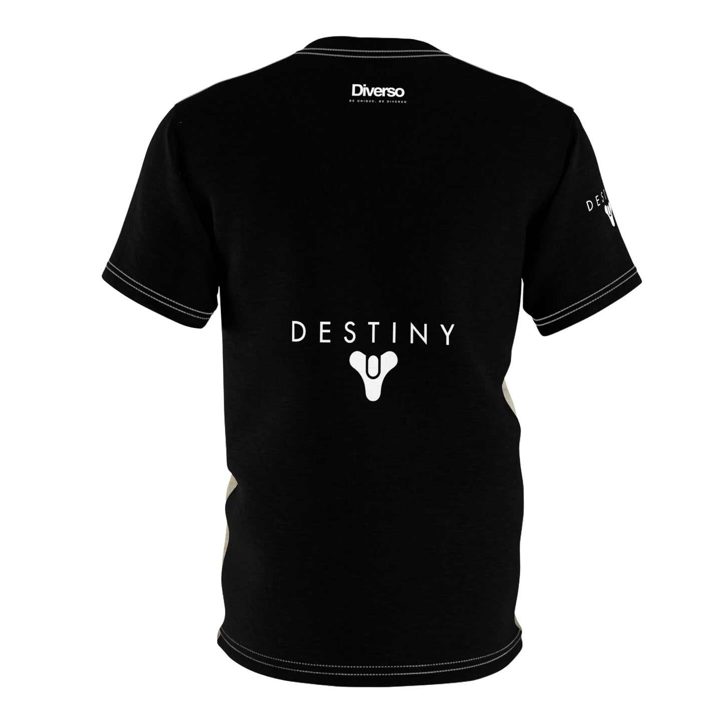 Cayde Destyny Mysterious Hero Unisex Cut & Sew Tee - Stylish Graphic Tee for Fans of Fantasy & Adventure - Diverso shop