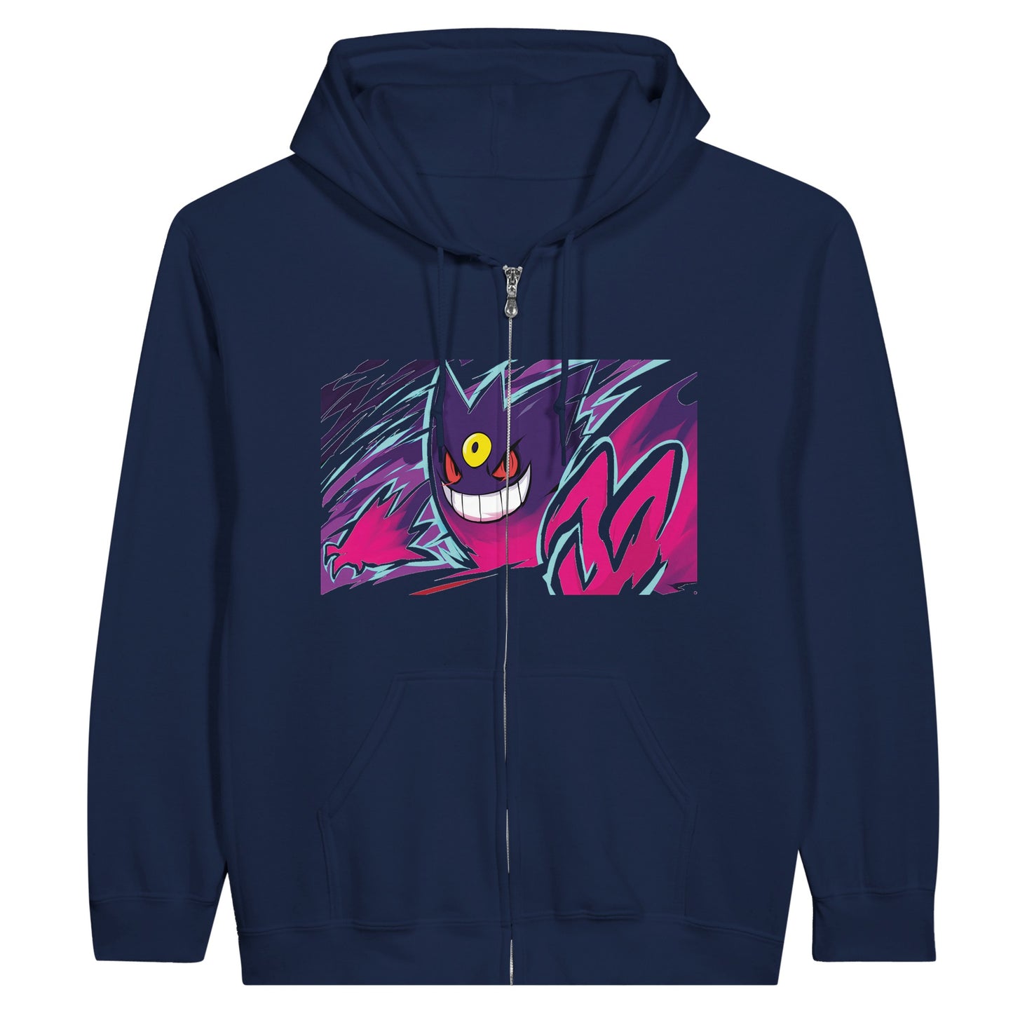 Gengar Classic Unisex Zip Hoodie