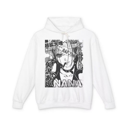 NANA Graphic Unisex Lightweight Hooded Sweatshirt - Trendy Manga Style - Diverso shop