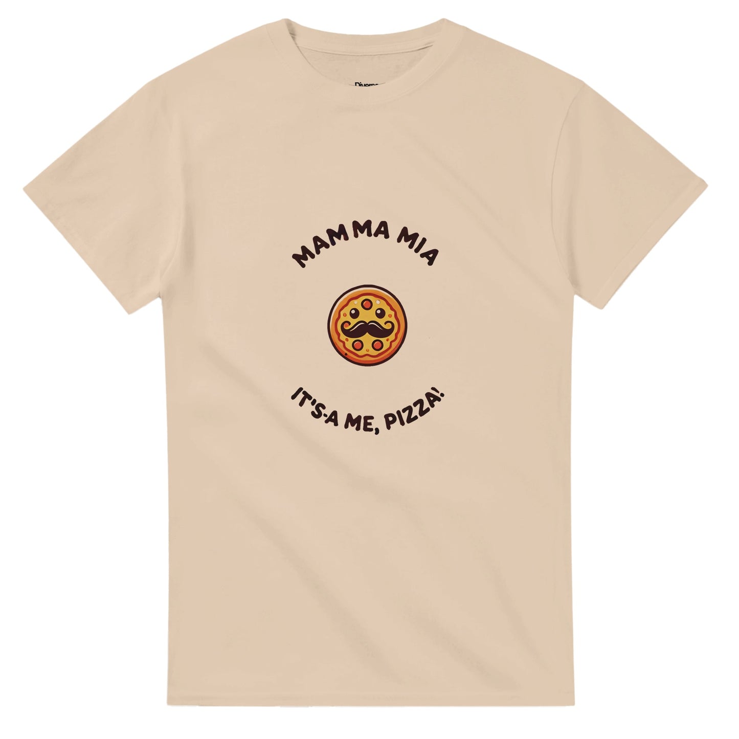 Super Mario Heavyweight Unisex Crewneck T-shirt | Gildan® 5000 - Diverso shop