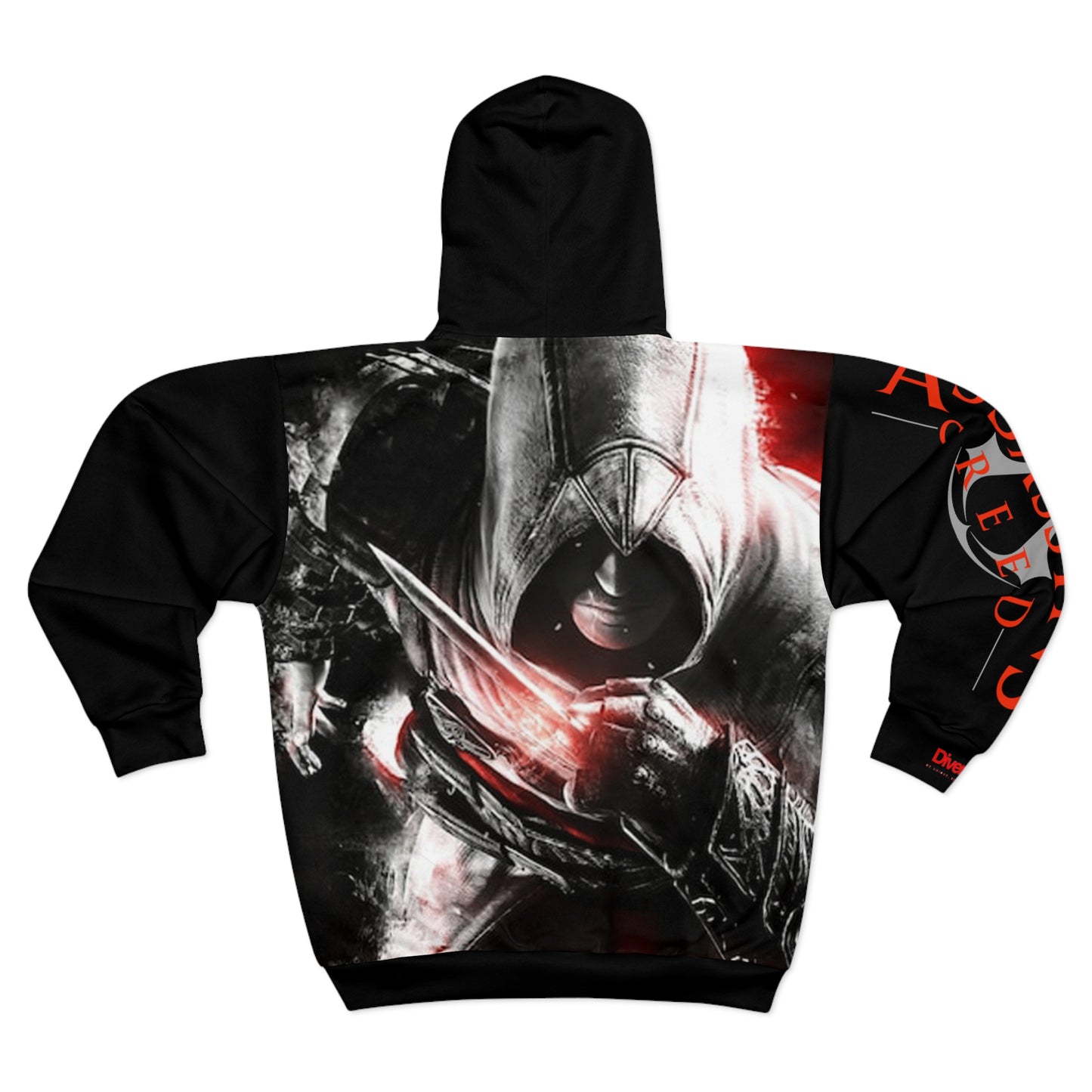 Assassin's Creed Unisex Zip Hoodie - Stylish Gamer Apparel - Diverso shop
