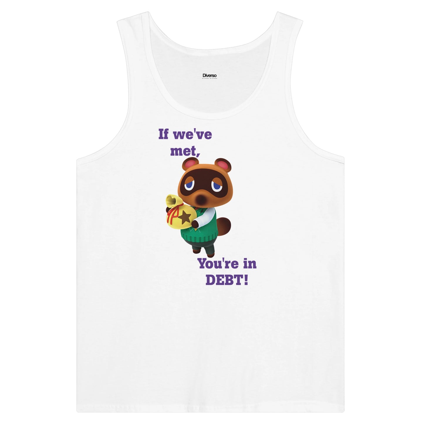 Animal crossing inspired Premium Unisex Tank Top
