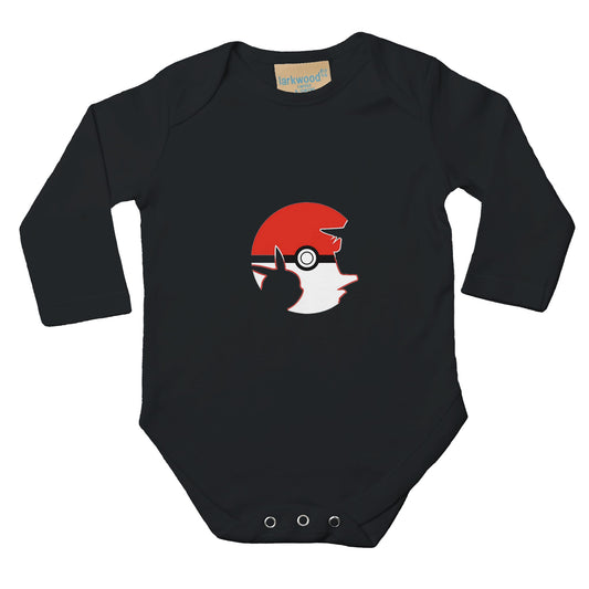 poke ball Classic Baby Long Sleeve Bodysuit