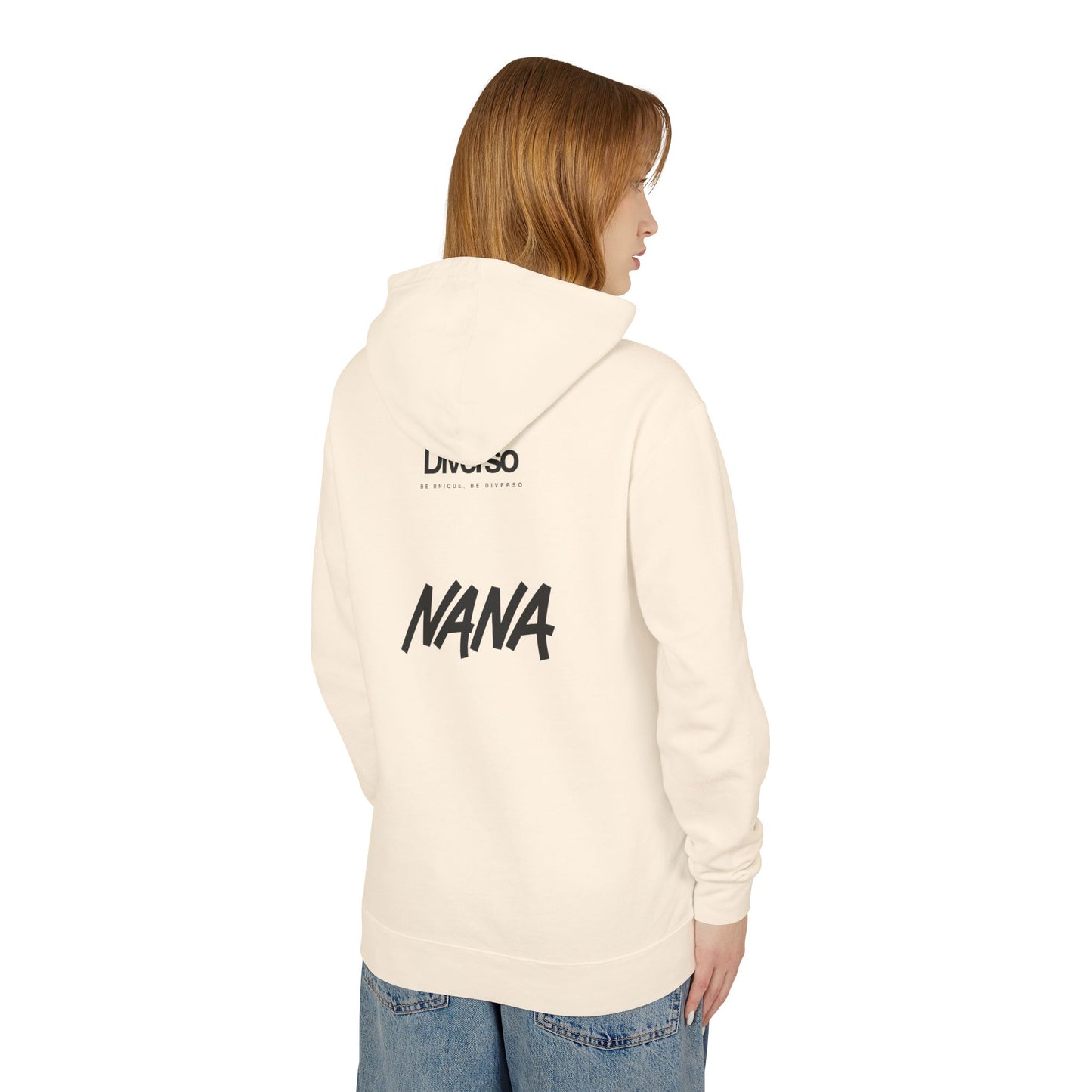 Nana Osaki Unisex Lightweight Hooded Sweatshirt - 'I Need Your Love, I’m a Broken Nose' Graphic Design - Diverso shop