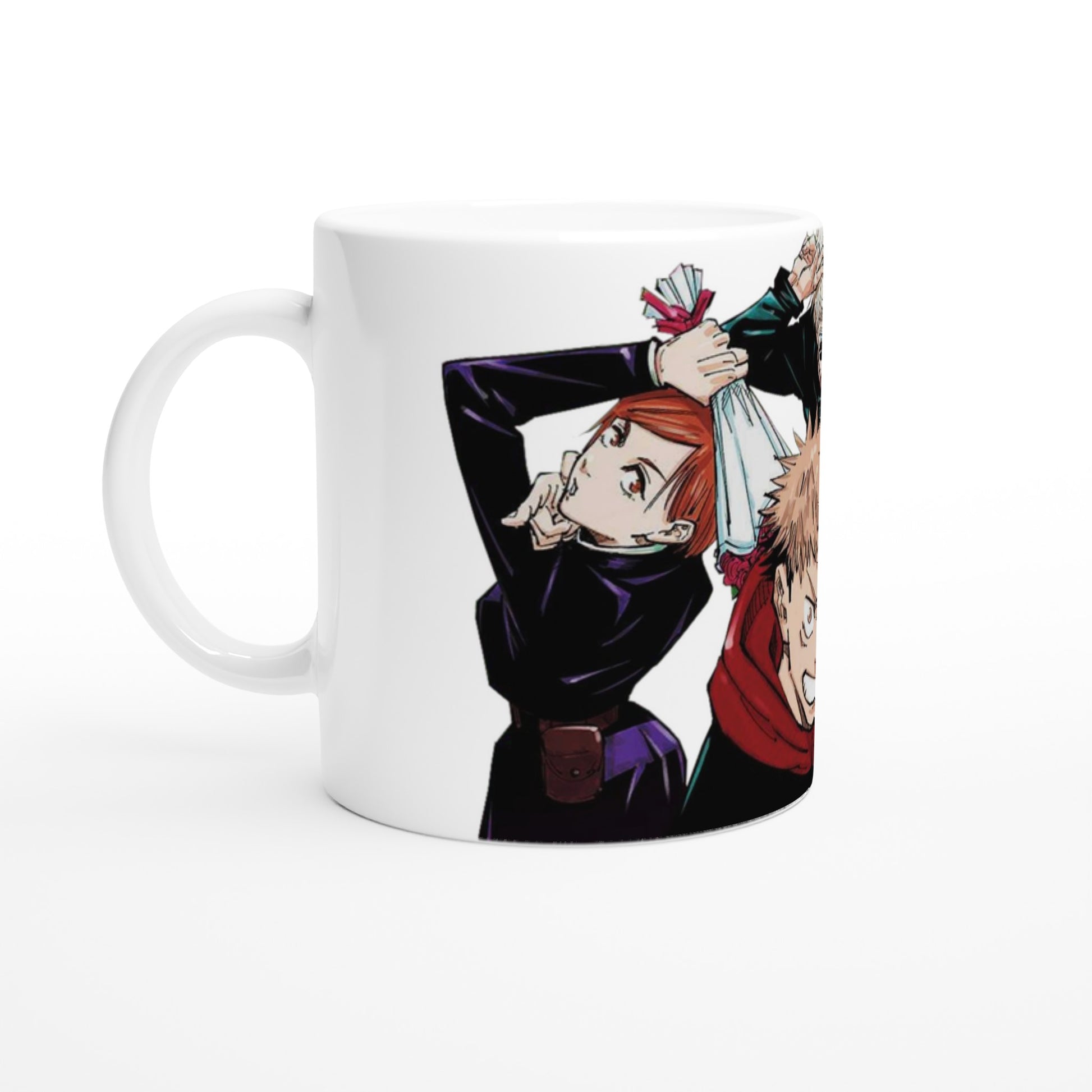 Jujutsy Kaisen White 11oz Ceramic Mug - Diverso shop
