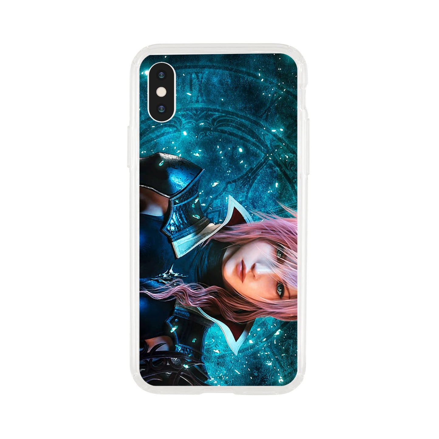 Final Fantasy inspired Lightning Clear case - Diverso shop
