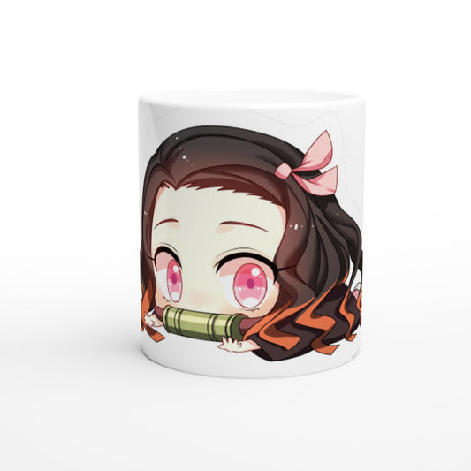 Demon Slayer White 11oz Ceramic Mug - Diverso shop