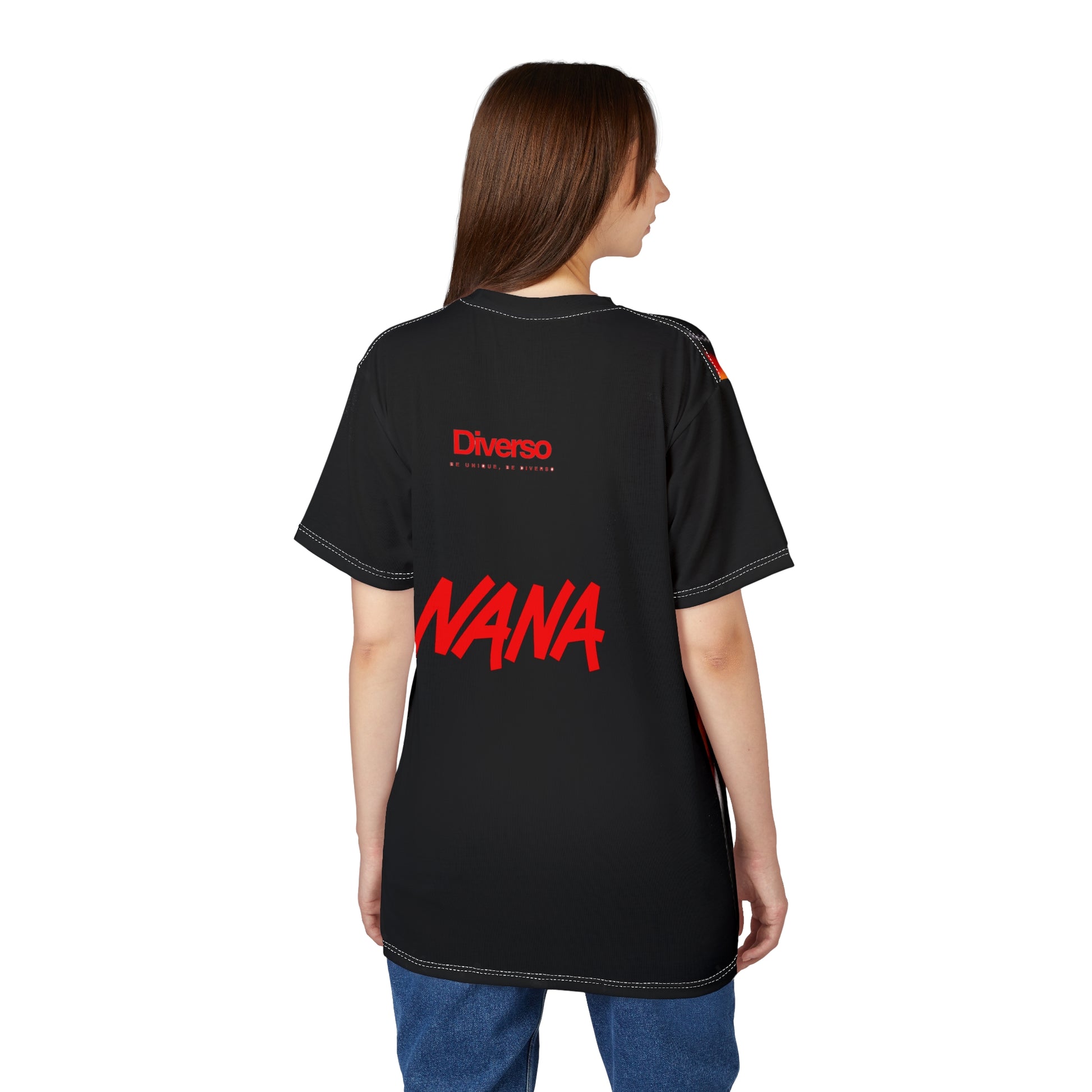 Nana Osaki Blackstones Bold Graphic Unisex Tee - 'I Need Your Love, I'm a Broken Rose' Statement Shirt - Diverso shop