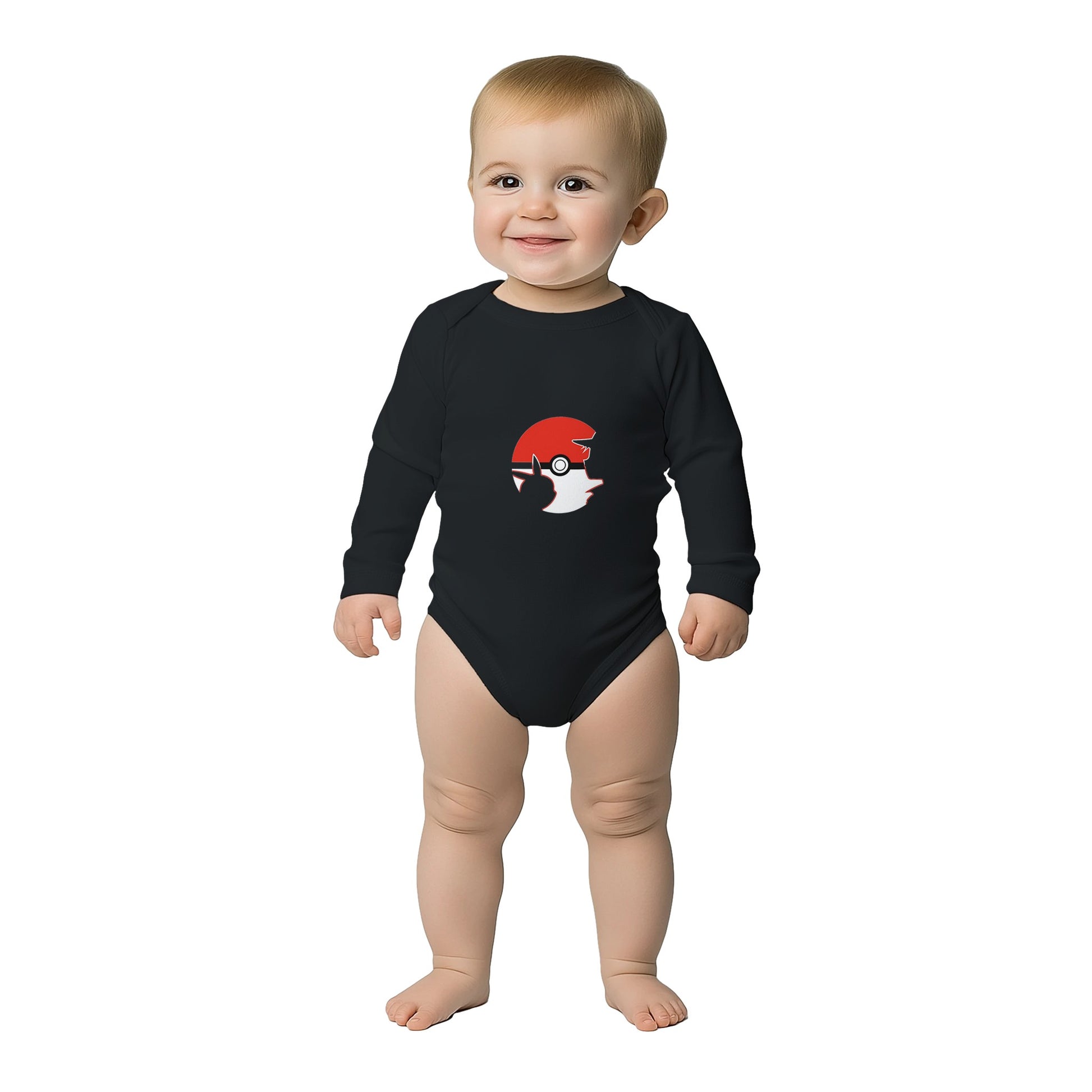 poke ball Classic Baby Long Sleeve Bodysuit