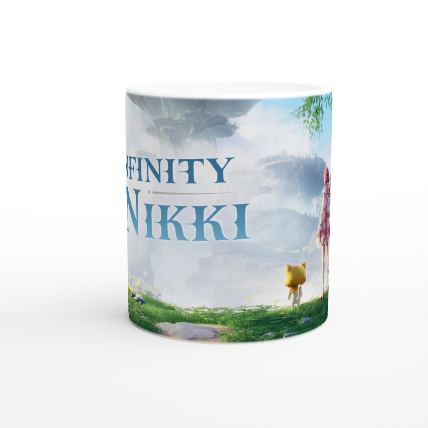 Infinity nikki inspired White 11oz Ceramic Mug - Diverso shop
