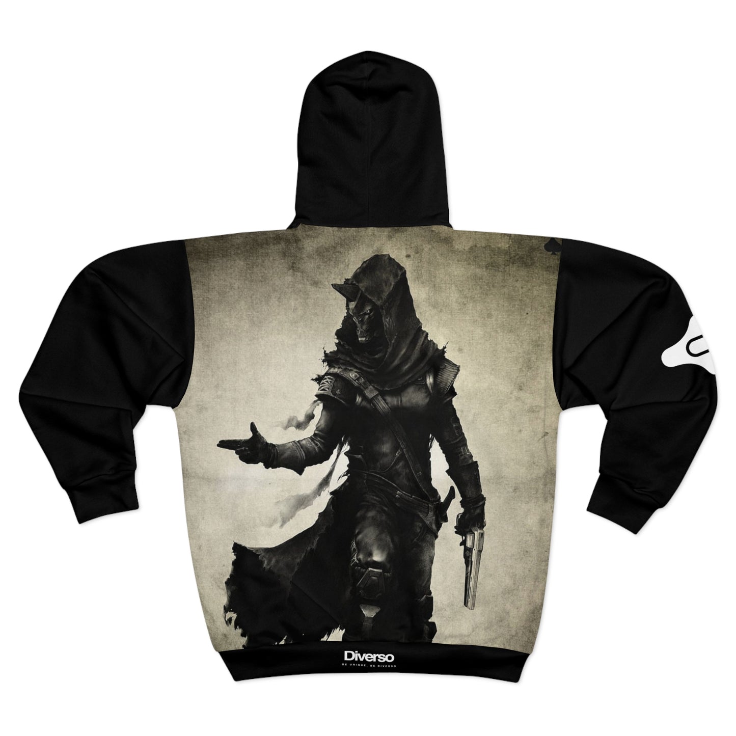 Cayde Destiny Unisex Destiny-Inspired Zip Hoodie with Graphic Design - Diverso shop