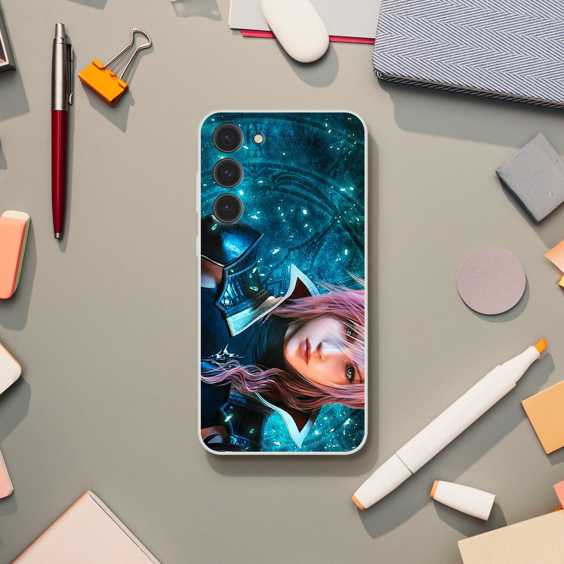 Final Fantasy inspired Lightning Flexi case - Diverso shop