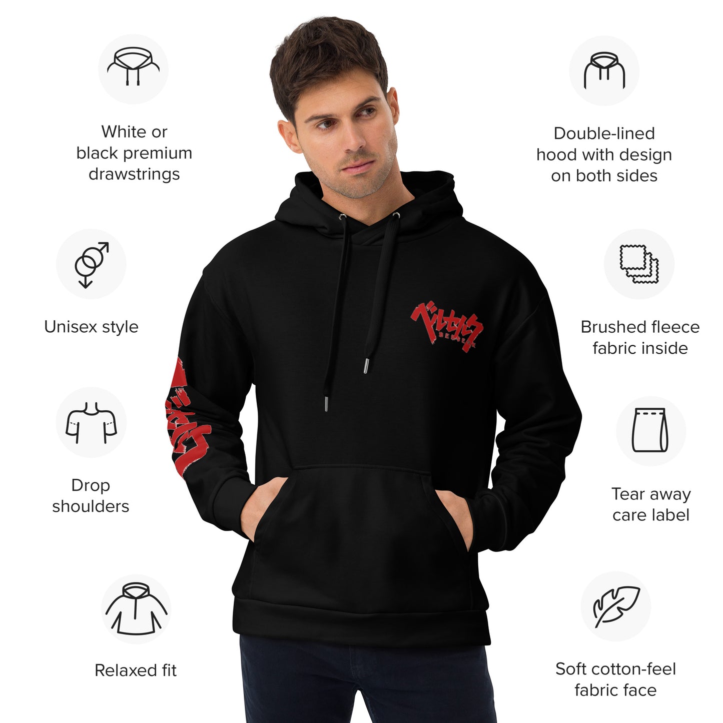 Berserk anime Unisex Hoodie - Diverso shop