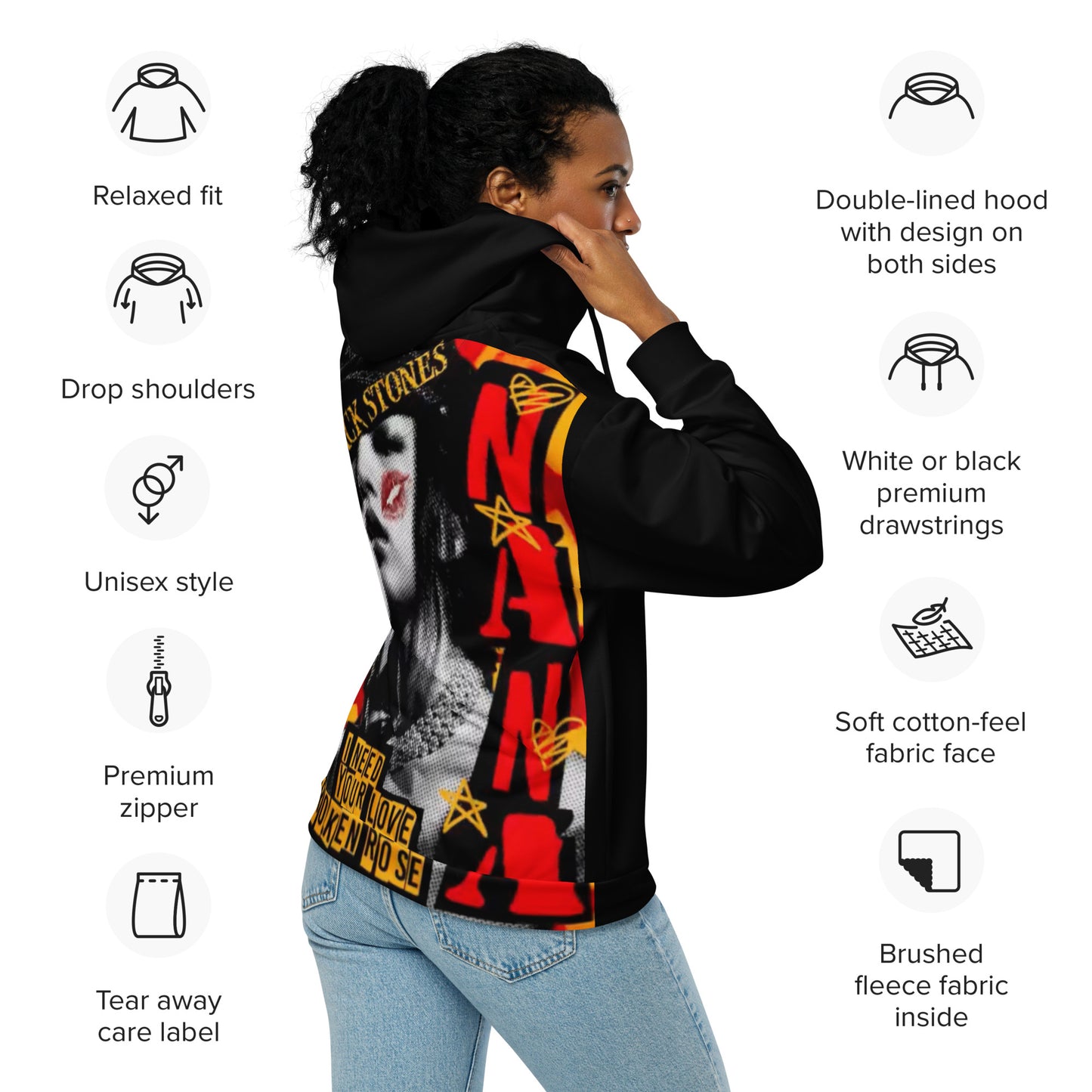 Nana Osaki Unisex zip hoodie - Diverso shop