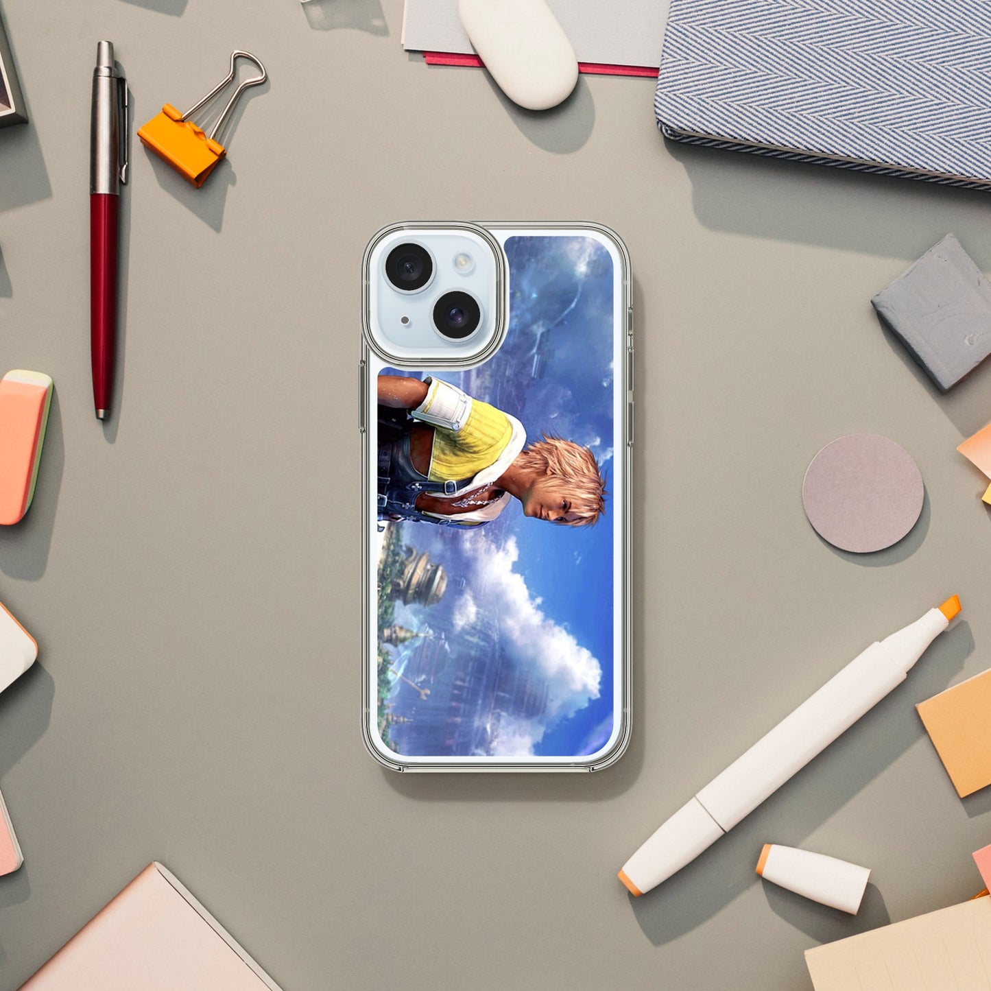 Final Fantasy inspired TidusClear case - Diverso shop