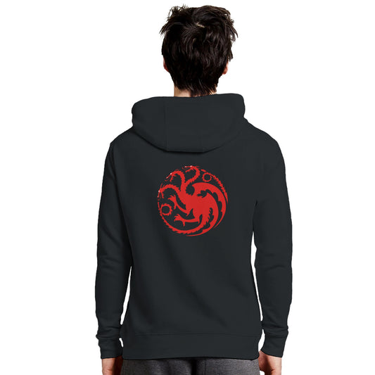 Game of thrones Targaryen Premium Unisex Pullover Hoodie | Laneseven LS13001 - Diverso shop