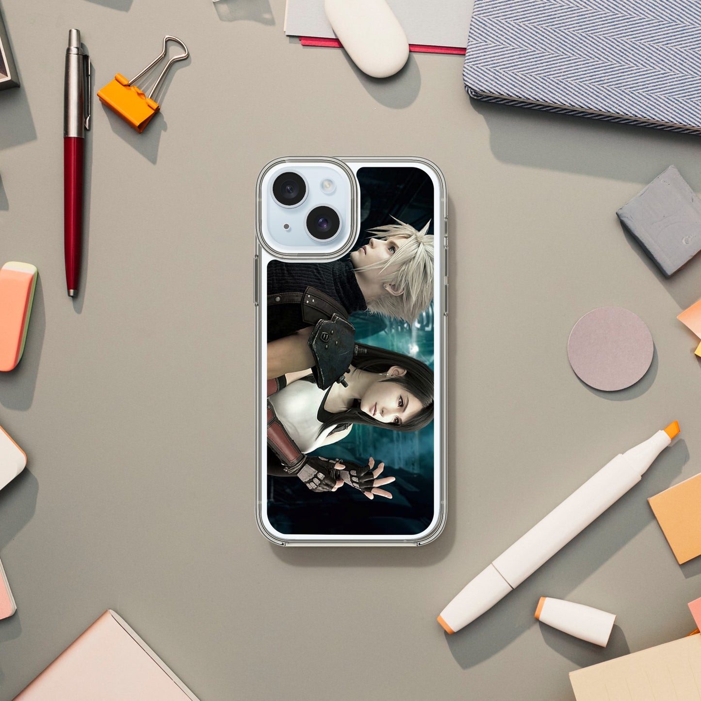 Final Fantasy inspired Clear case - Diverso shop