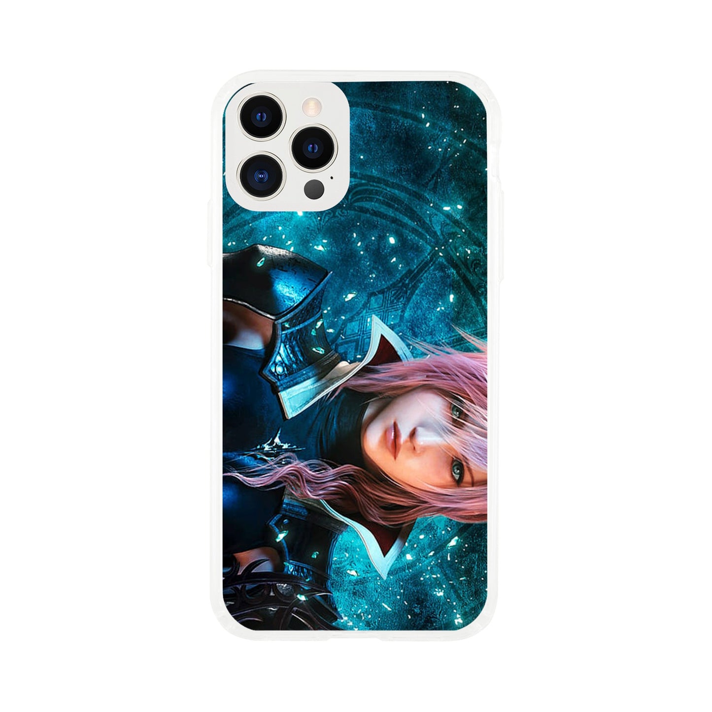 Final Fantasy inspired Lightning Clear case - Diverso shop