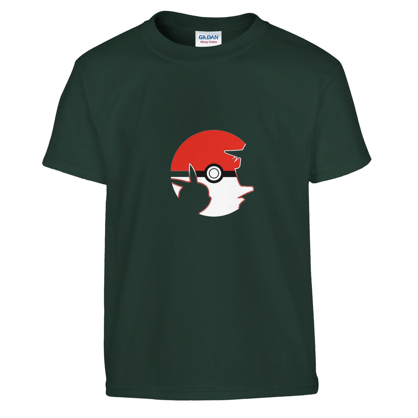 poke ball Classic Kids Crewneck T-shirt | Gildan® 5000B