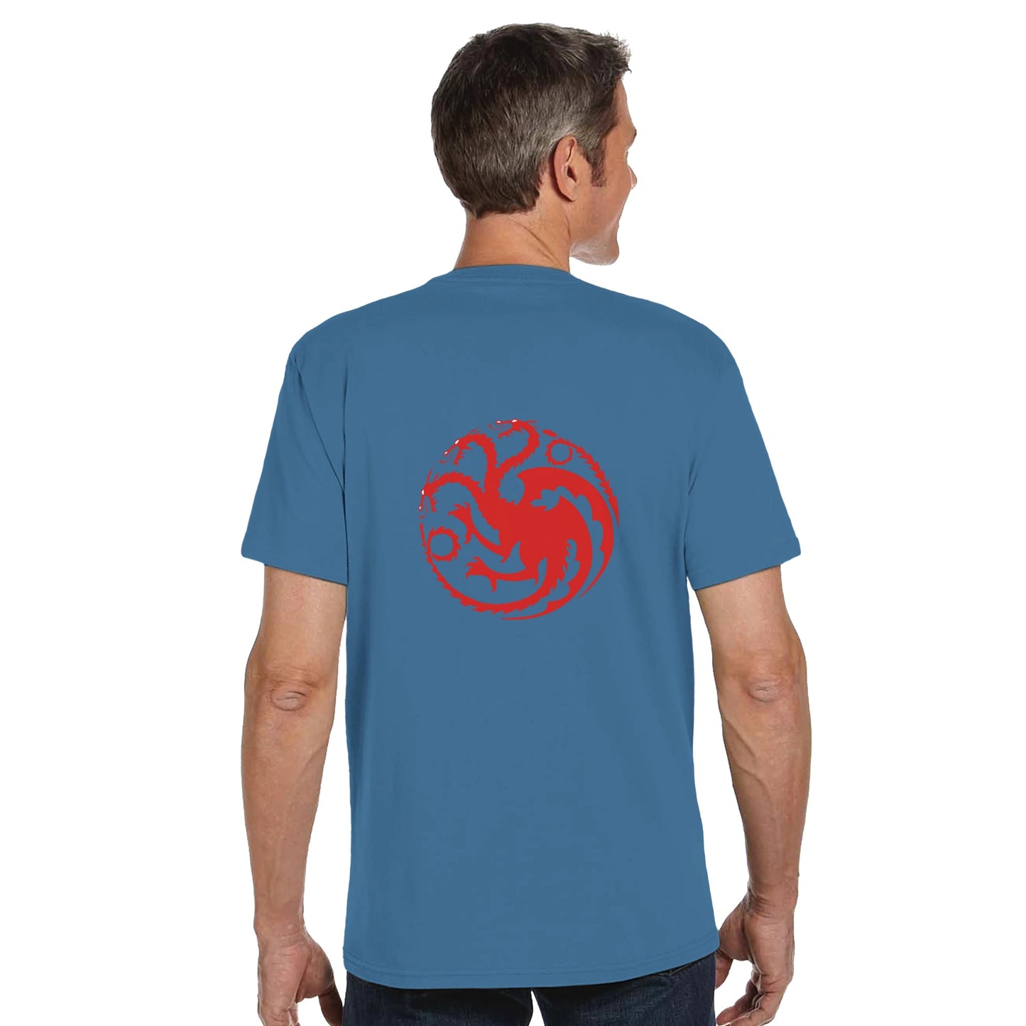 game of thrones Targaryen Organic Unisex Crewneck T-shirt | Econscious EC1000 - Diverso shop