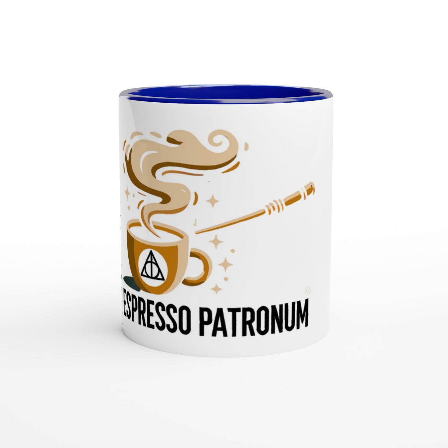 White 11oz Ceramic Mug with Color Inside - Diverso shop