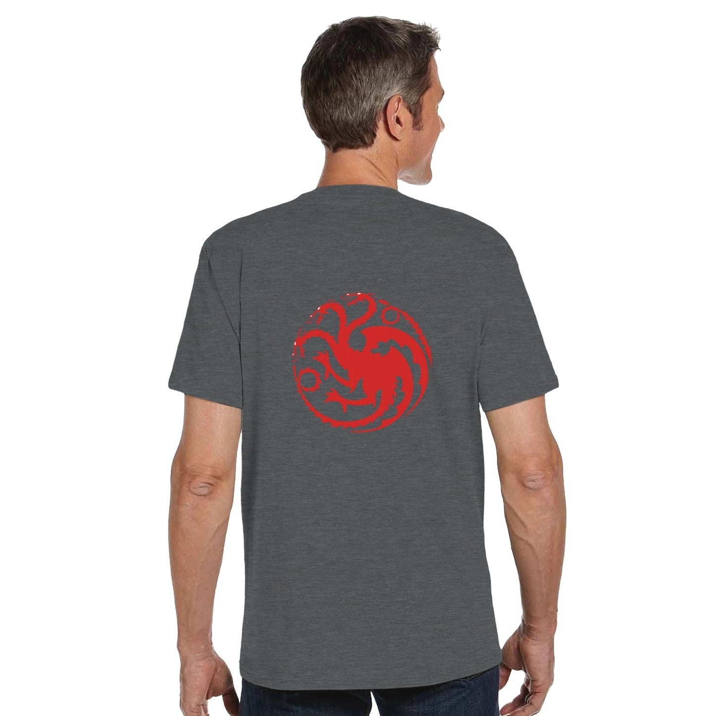 game of thrones Targaryen Organic Unisex Crewneck T-shirt | Econscious EC1000 - Diverso shop