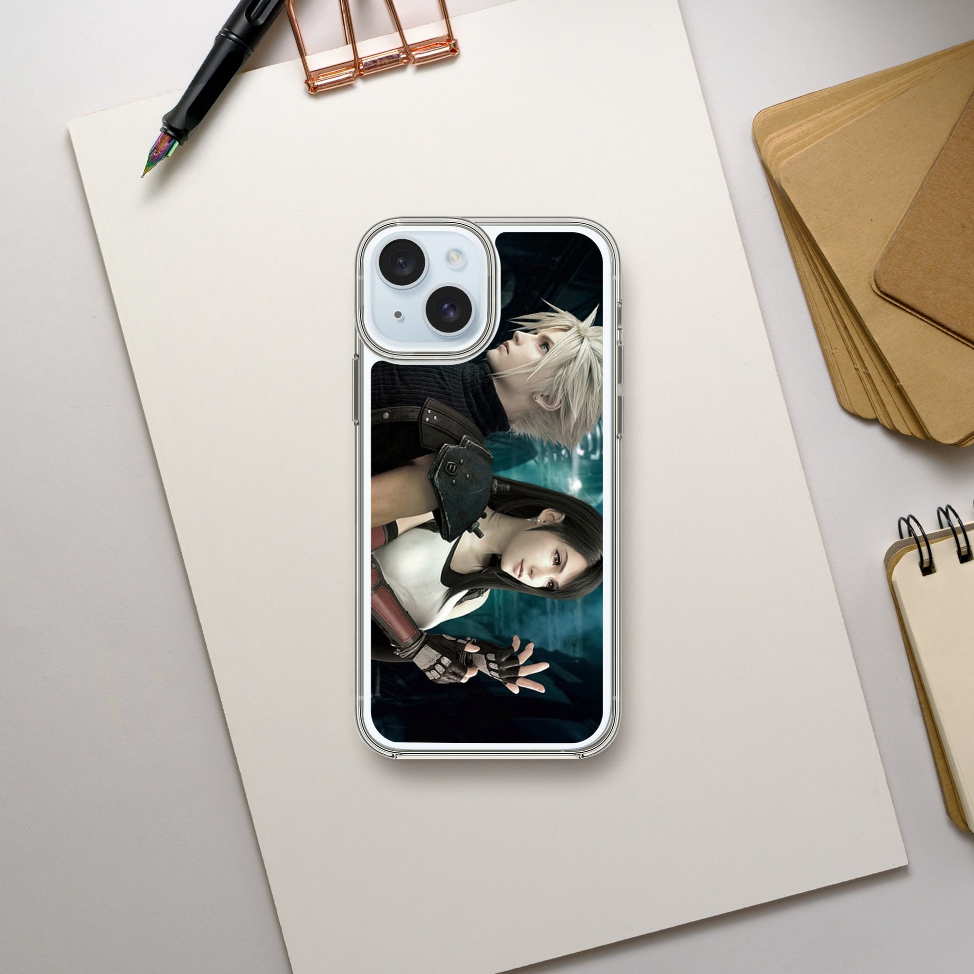 Final Fantasy inspired Clear case - Diverso shop