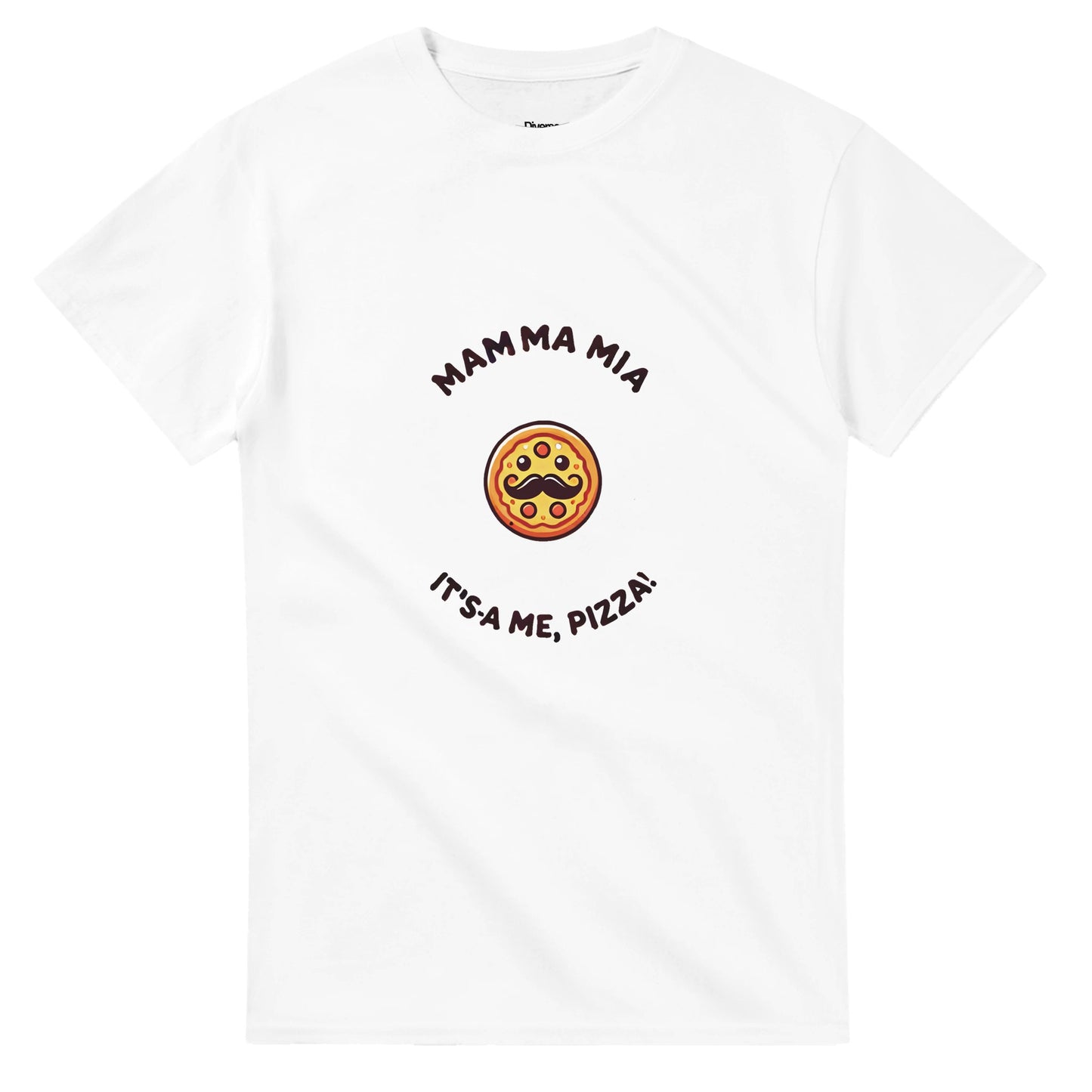 Super Mario Heavyweight Unisex Crewneck T-shirt | Gildan® 5000 - Diverso shop