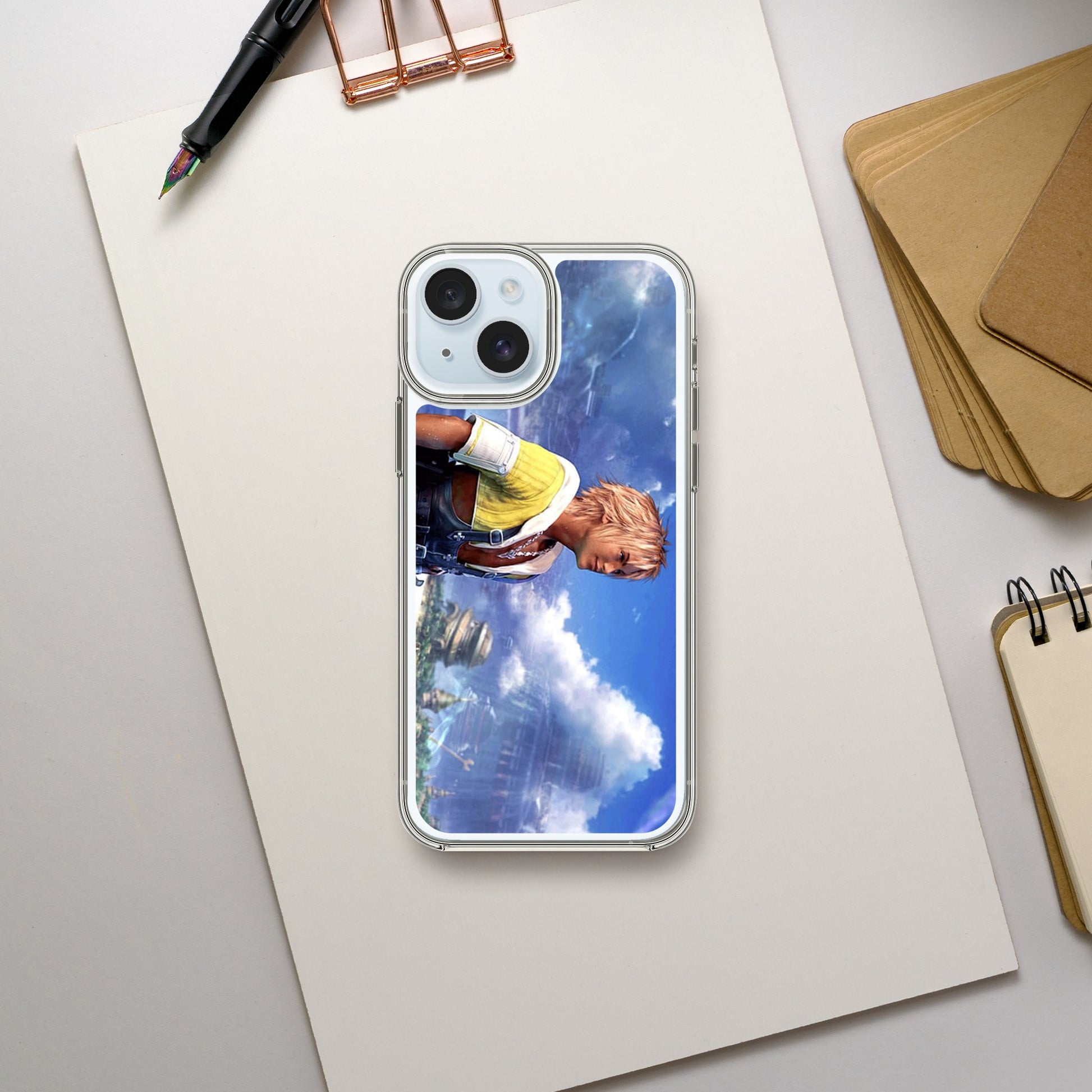 Final Fantasy inspired TidusClear case - Diverso shop