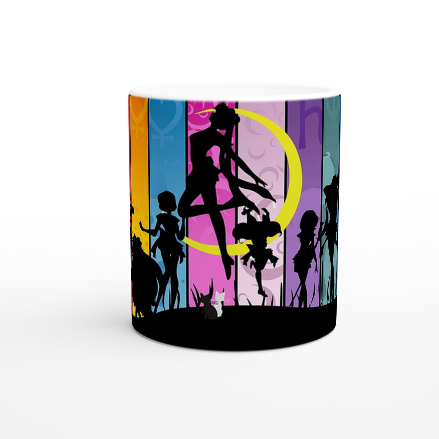 Sailor Moon inspired White 11oz Ceramic Mug - Diverso shop