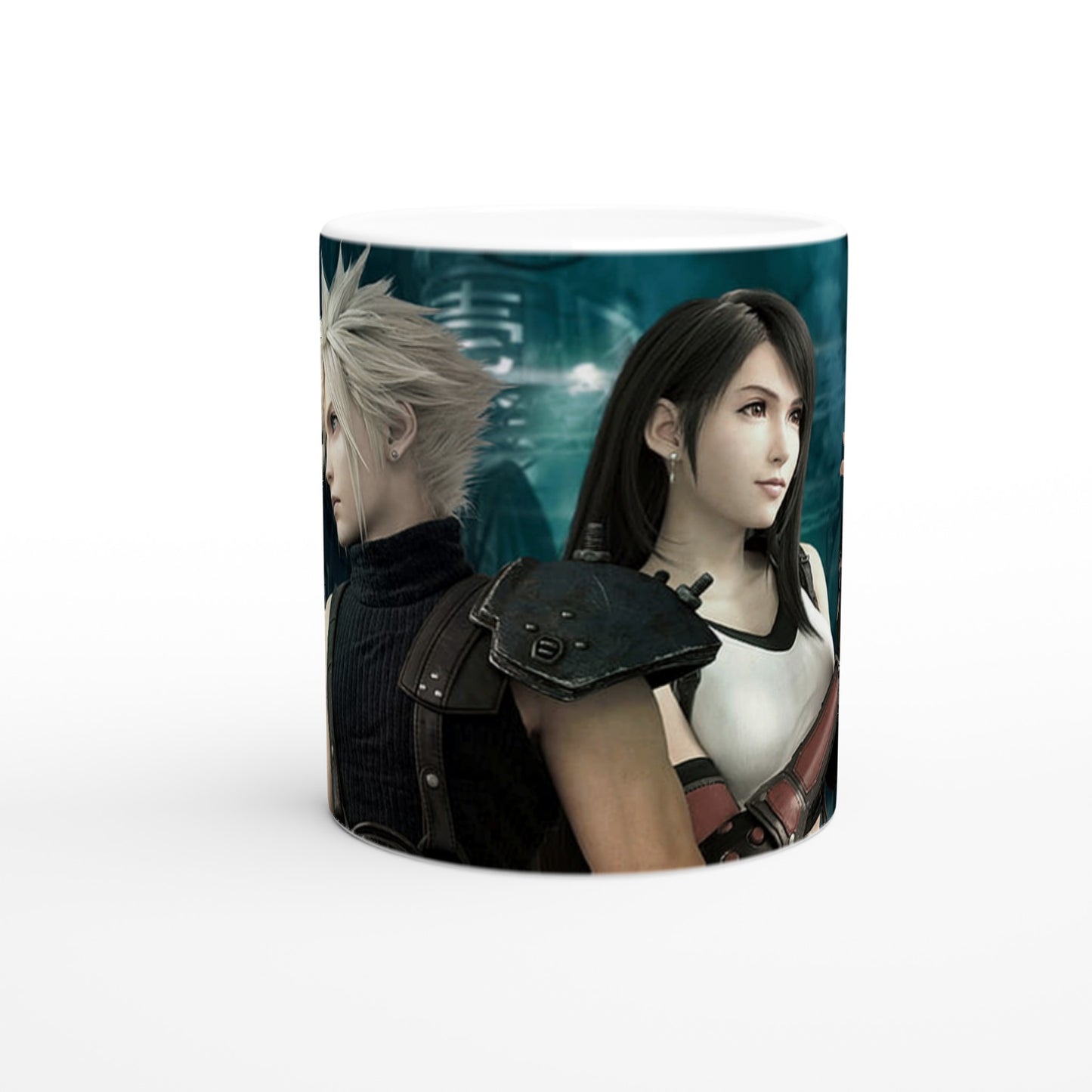 Final Fantasy inspired White 11oz Ceramic Mug - Diverso shop